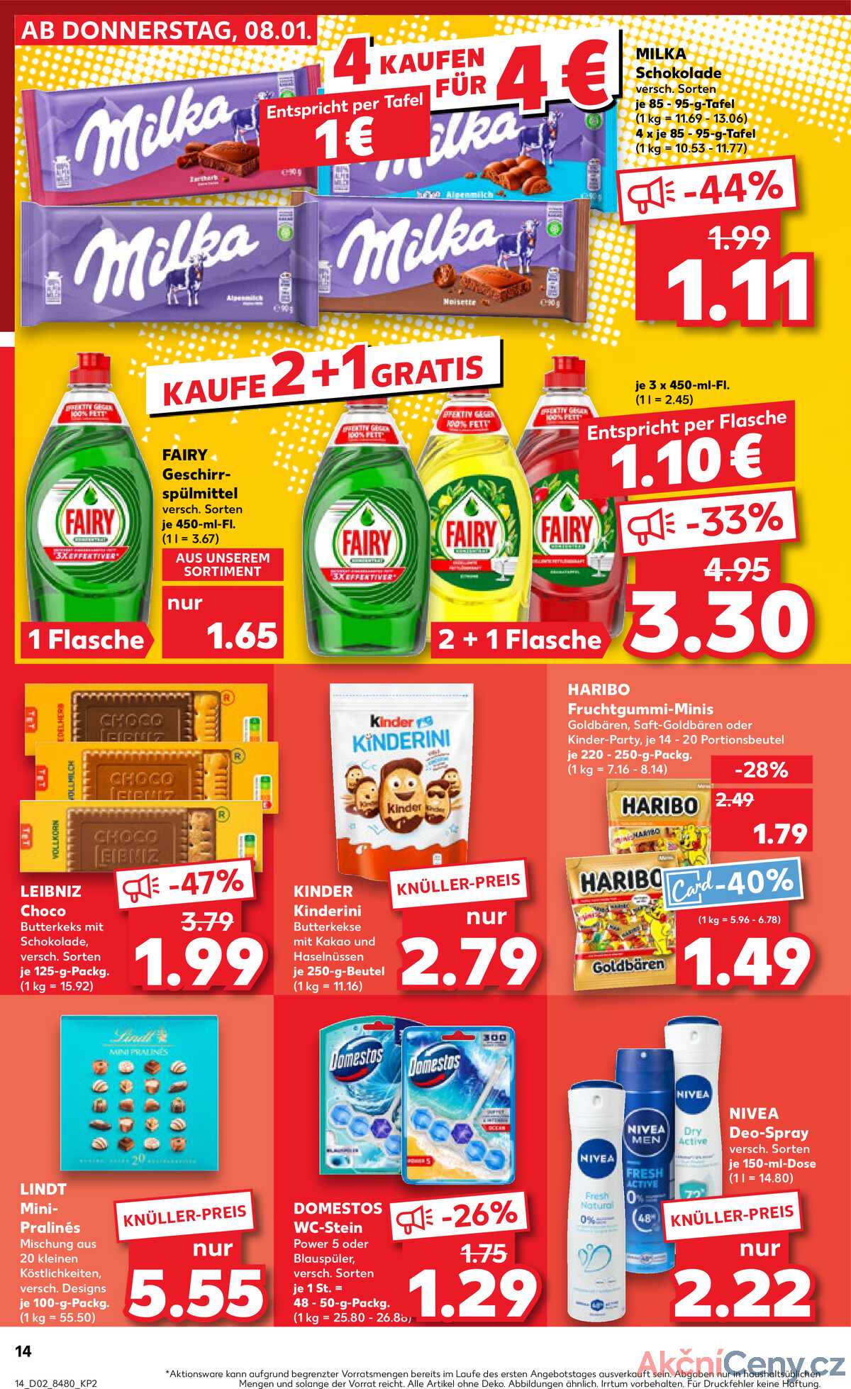 Leták Kaufland Německo 11.1.-14.1.2026 strana 14