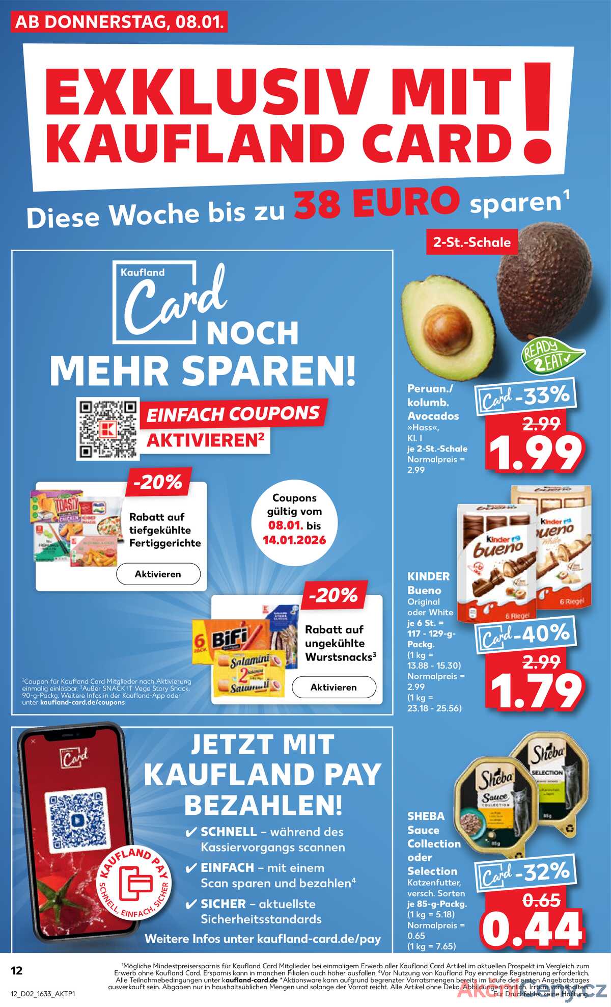 Leták Kaufland Německo 11.1.-14.1.2026 strana 16