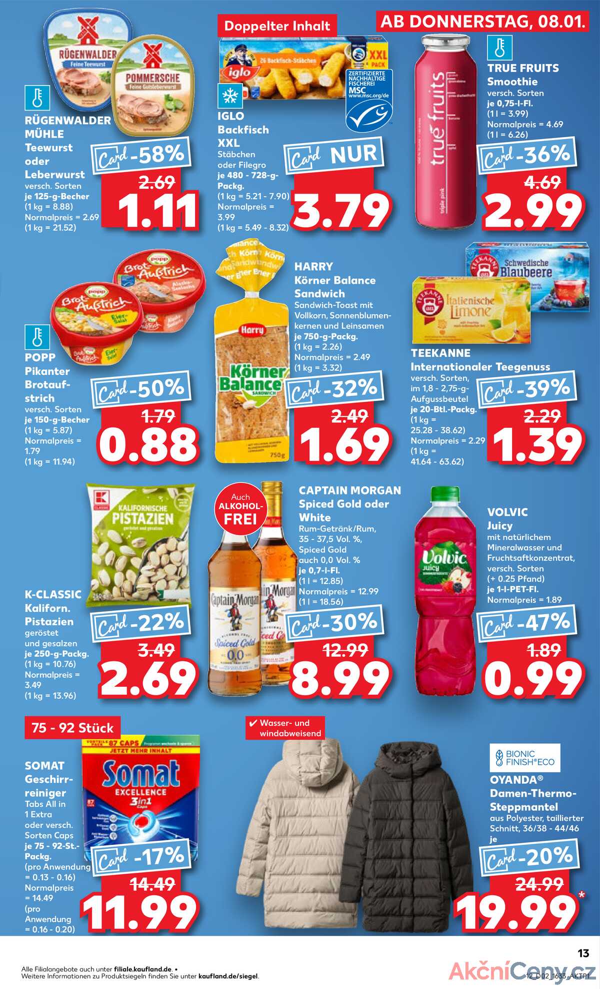 Leták Kaufland Německo 11.1.-14.1.2026 strana 17