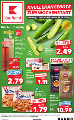Leták Kaufland Německo 11.1.-14.1.2026