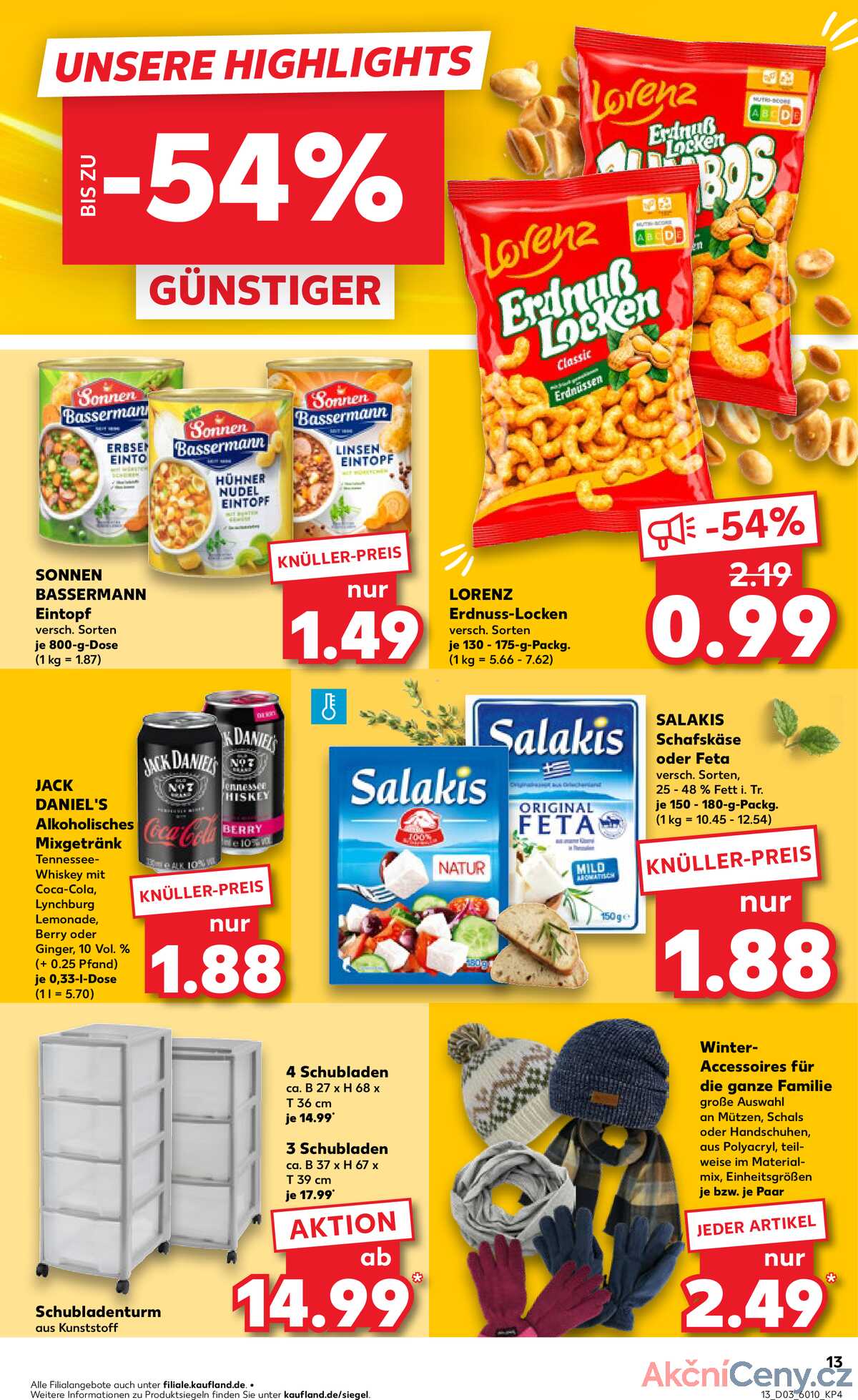Leták Kaufland Německo 15.1.-21.1.2026 strana 13