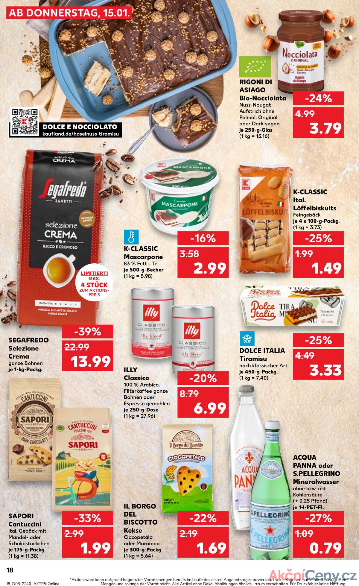 Leták Kaufland Německo 15.1.-21.1.2026 strana 18