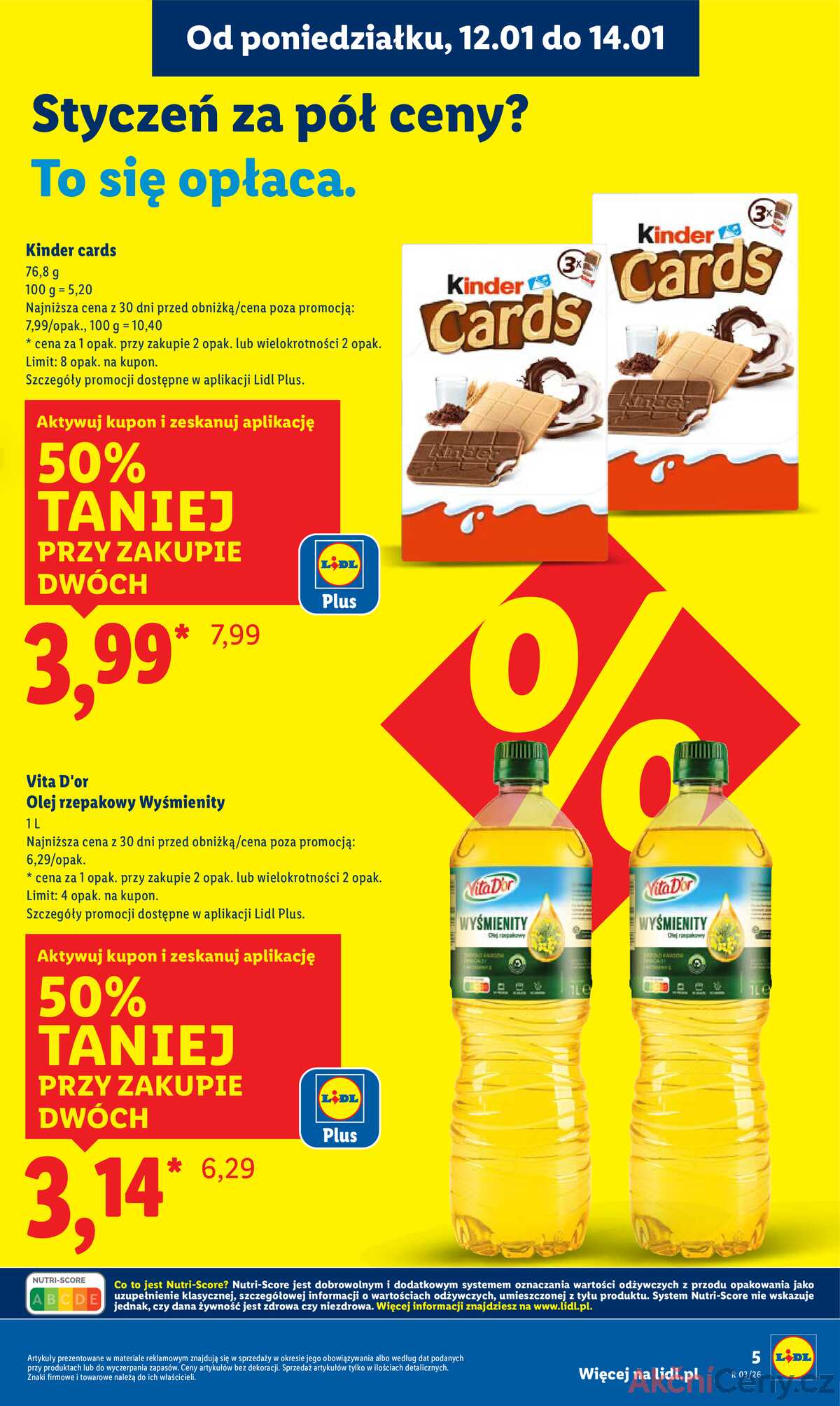 Leták Lidl Polsko 12.1.-14.1.2026 strana 5