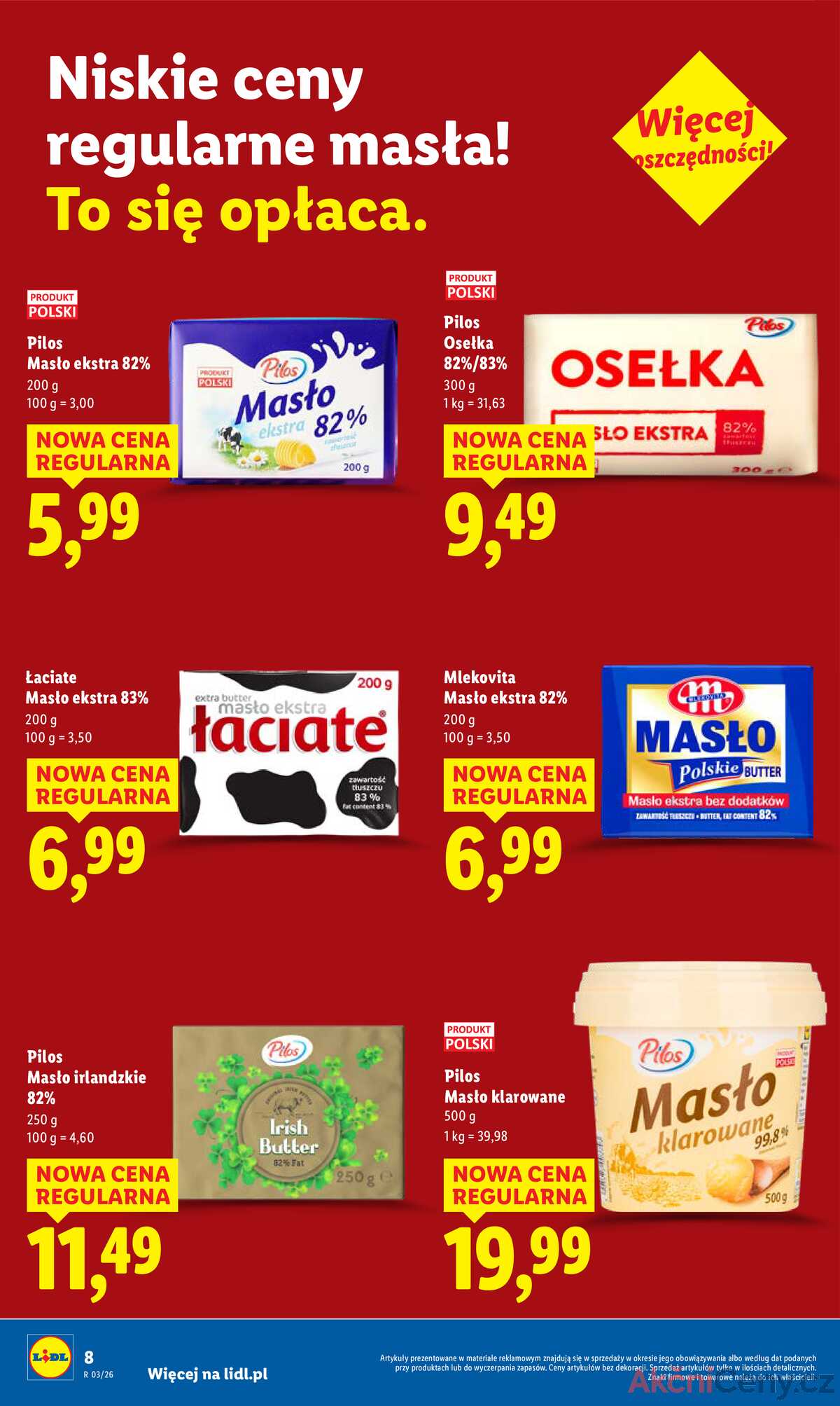Leták Lidl Polsko 12.1.-14.1.2026 strana 8