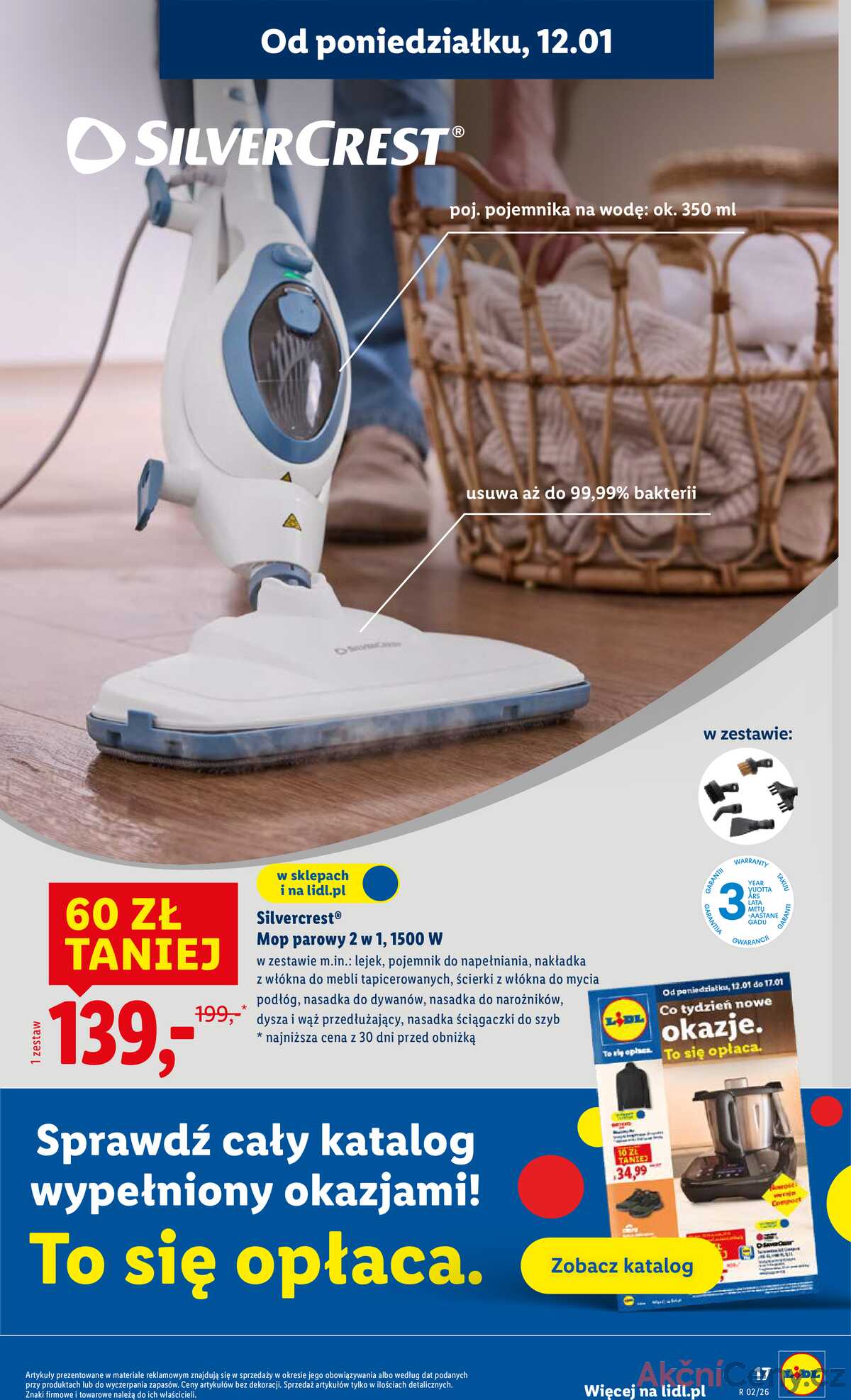 Leták Lidl Polsko 12.1.-14.1.2026 strana 17