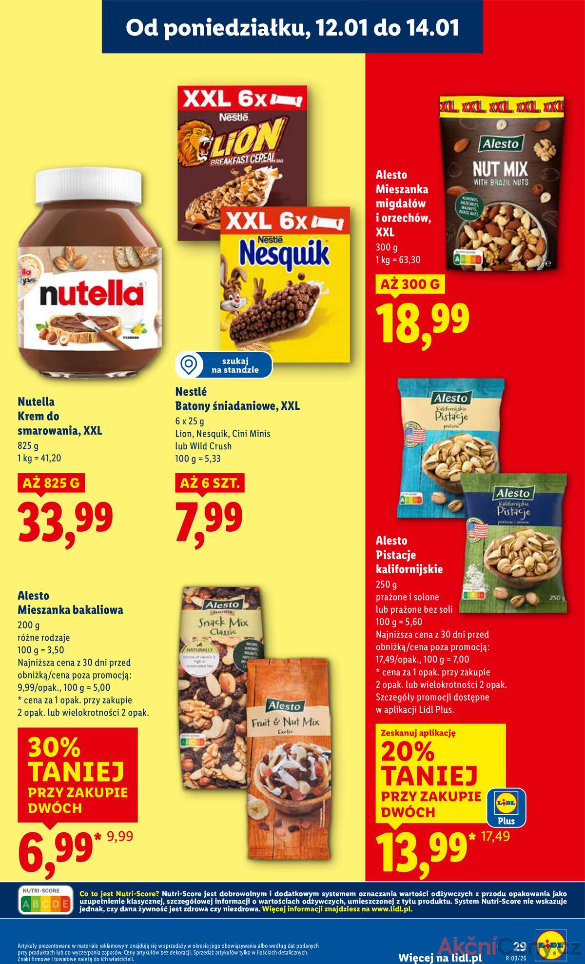 Leták Lidl Polsko 12.1.-14.1.2026 strana 29
