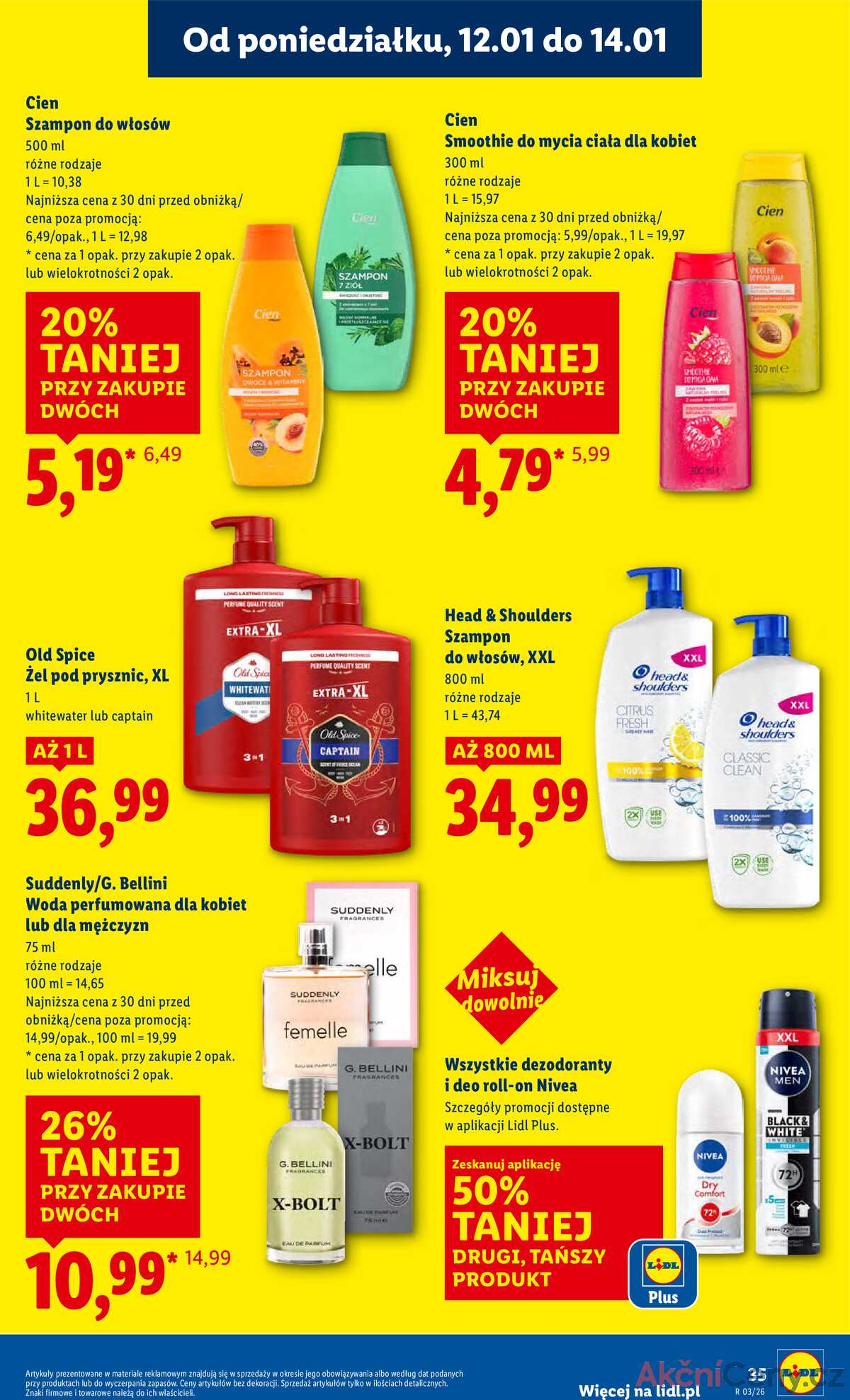 Leták Lidl Polsko 12.1.-14.1.2026 strana 35