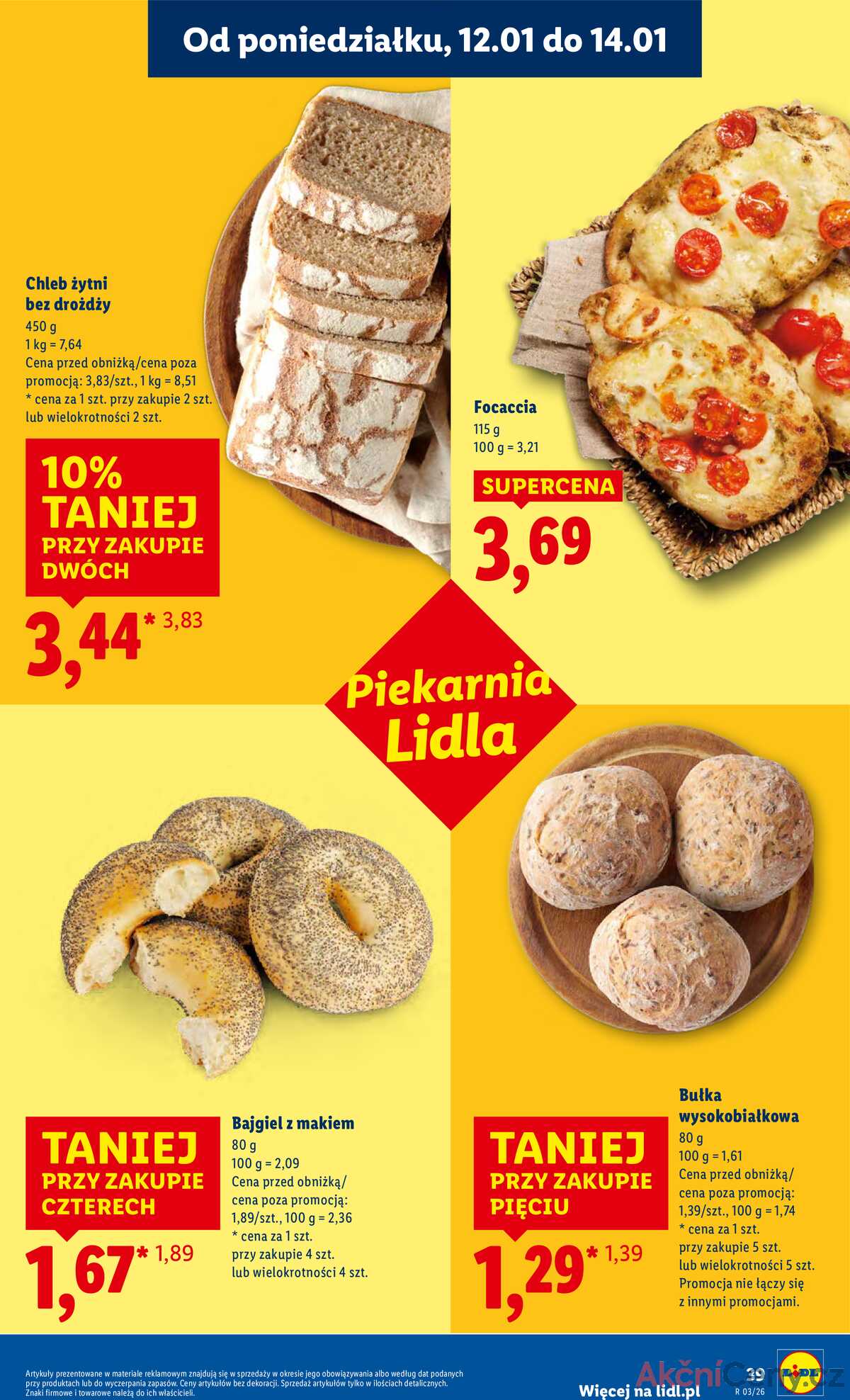 Leták Lidl Polsko 12.1.-14.1.2026 strana 39