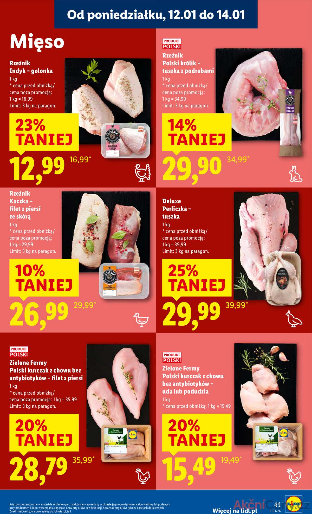 Leták Lidl Polsko 12.1.-14.1.2026 strana 41