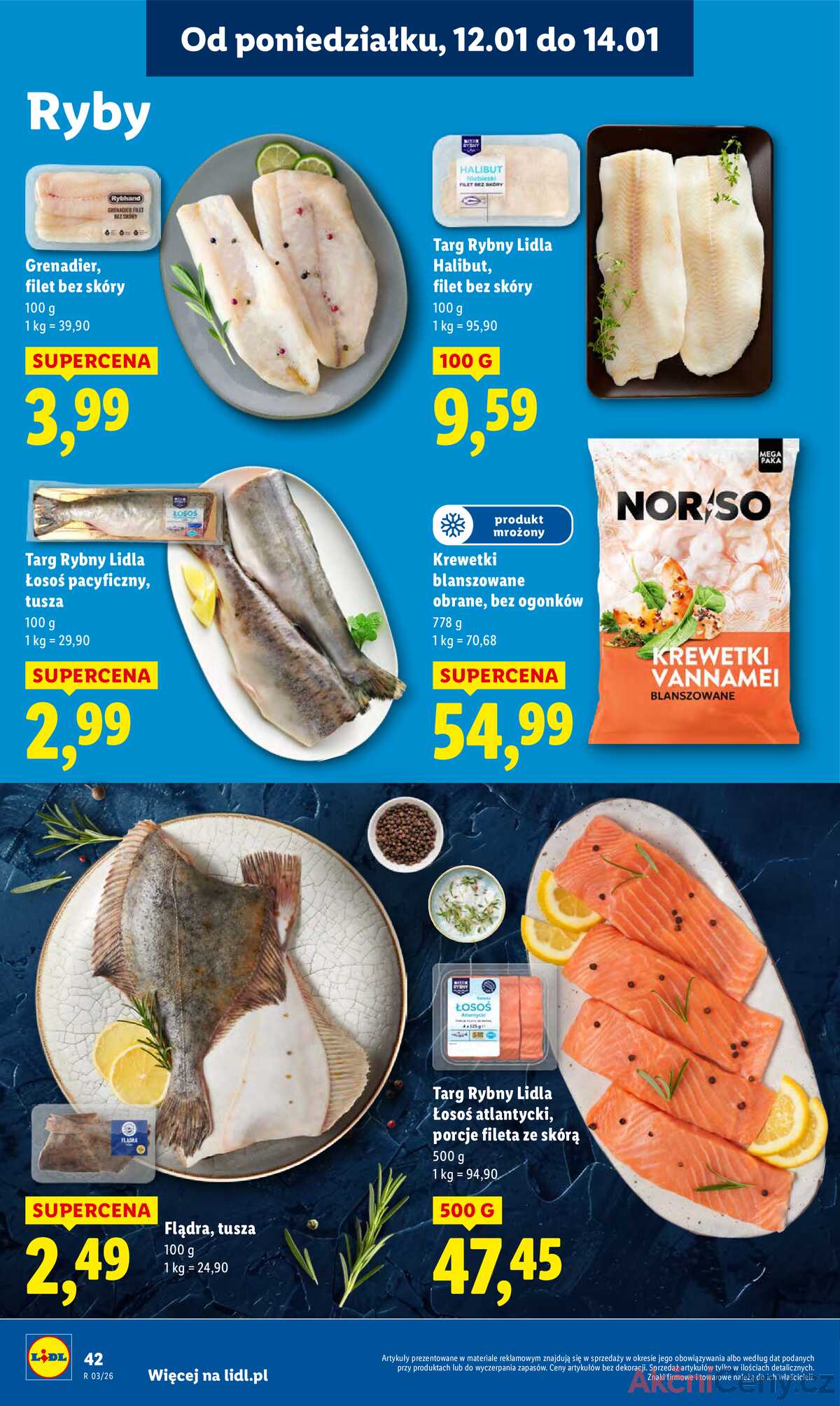 Leták Lidl Polsko 12.1.-14.1.2026 strana 42