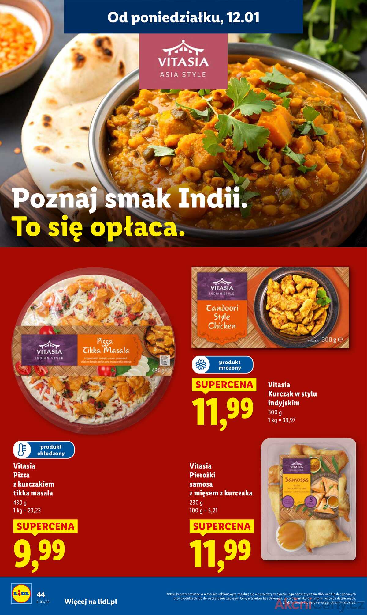 Leták Lidl Polsko 12.1.-14.1.2026 strana 44
