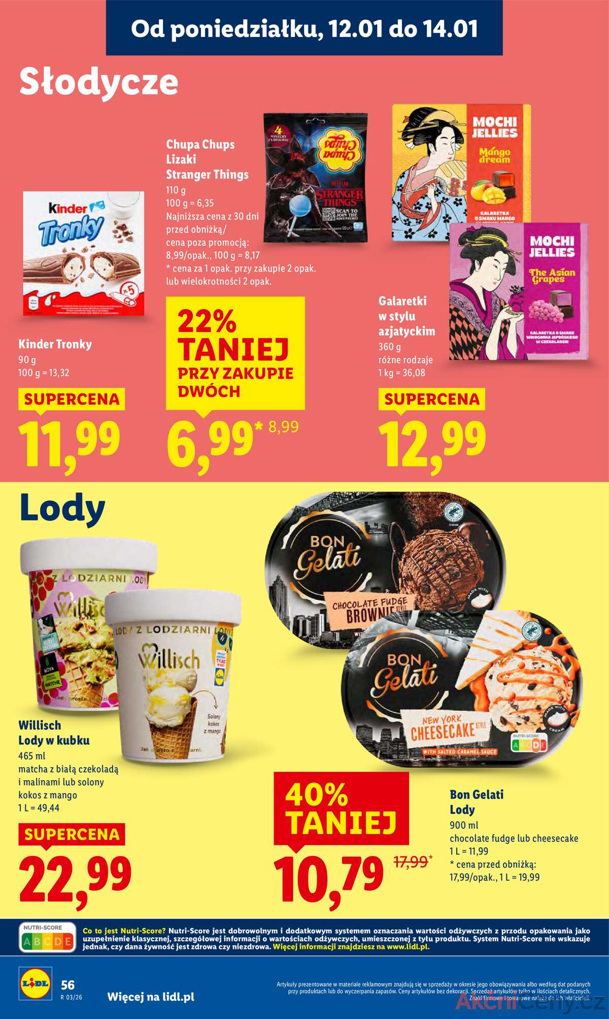 Leták Lidl Polsko 12.1.-14.1.2026 strana 56