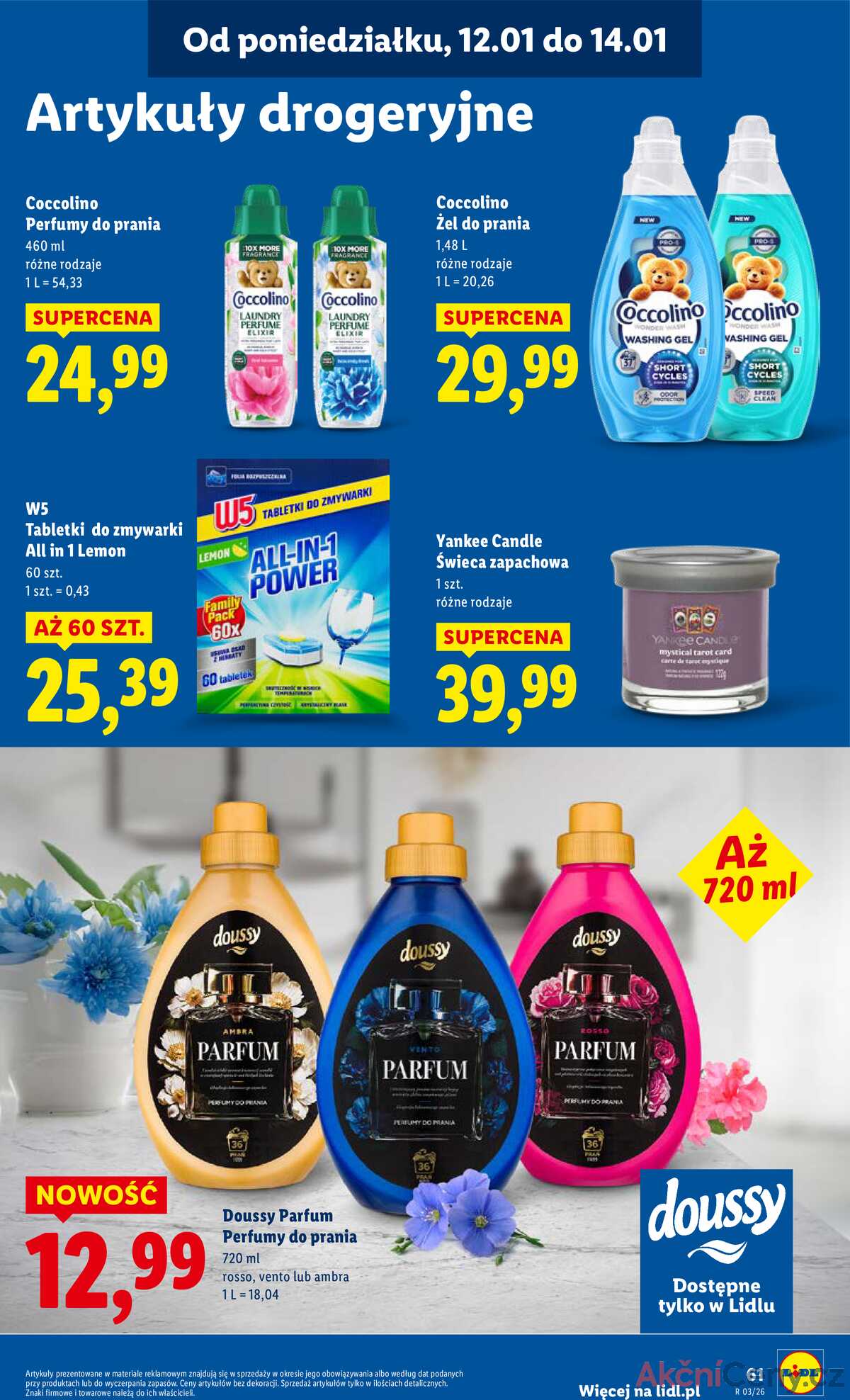Leták Lidl Polsko 12.1.-14.1.2026 strana 61