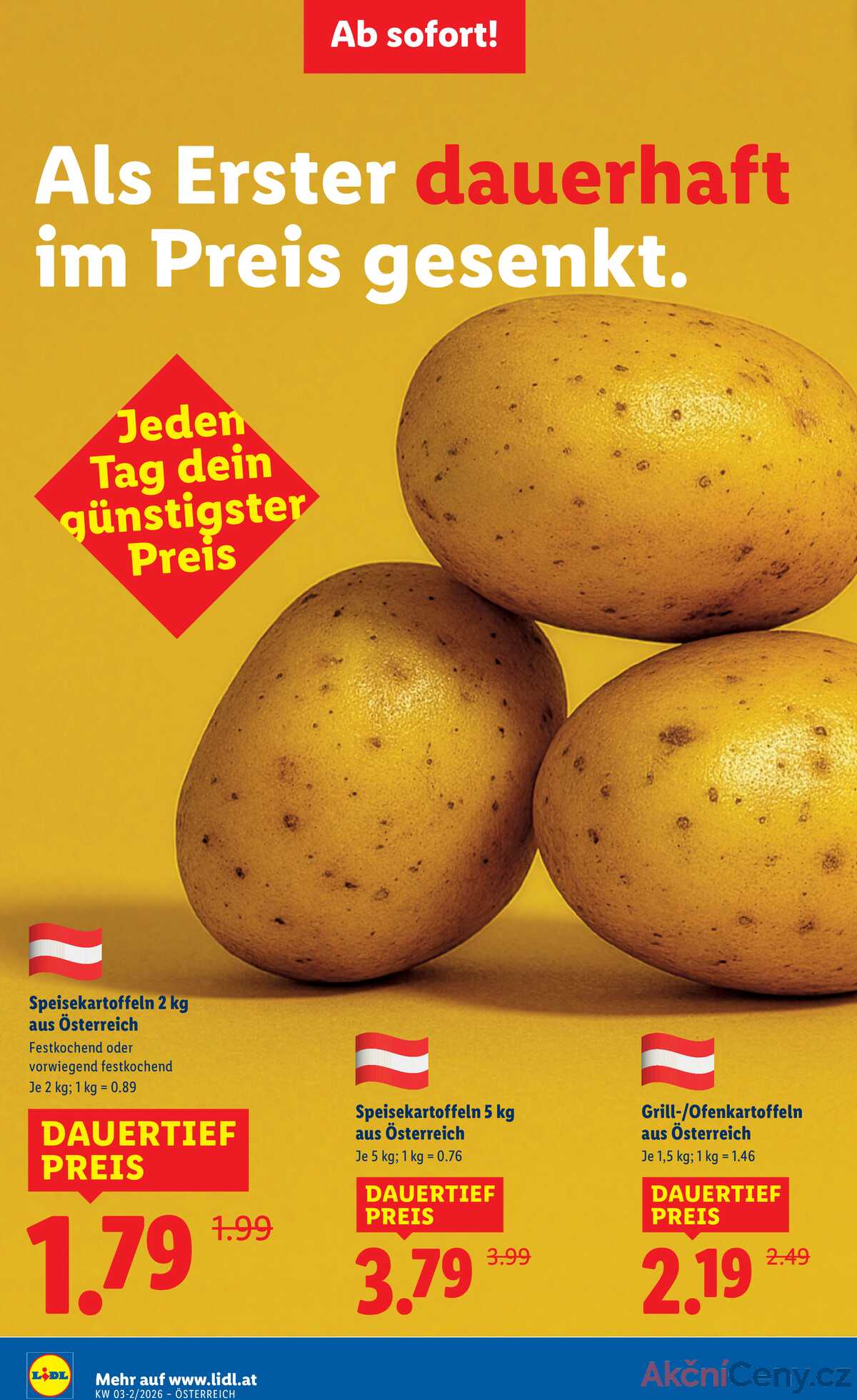 Leták Lidl Rakousko 15.1.-21.1.2026 strana 2