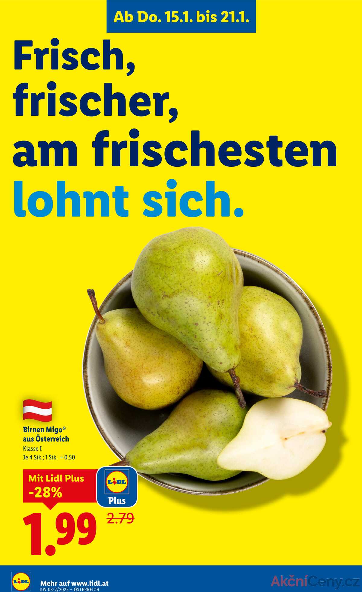 Leták Lidl Rakousko 15.1.-21.1.2026 strana 3