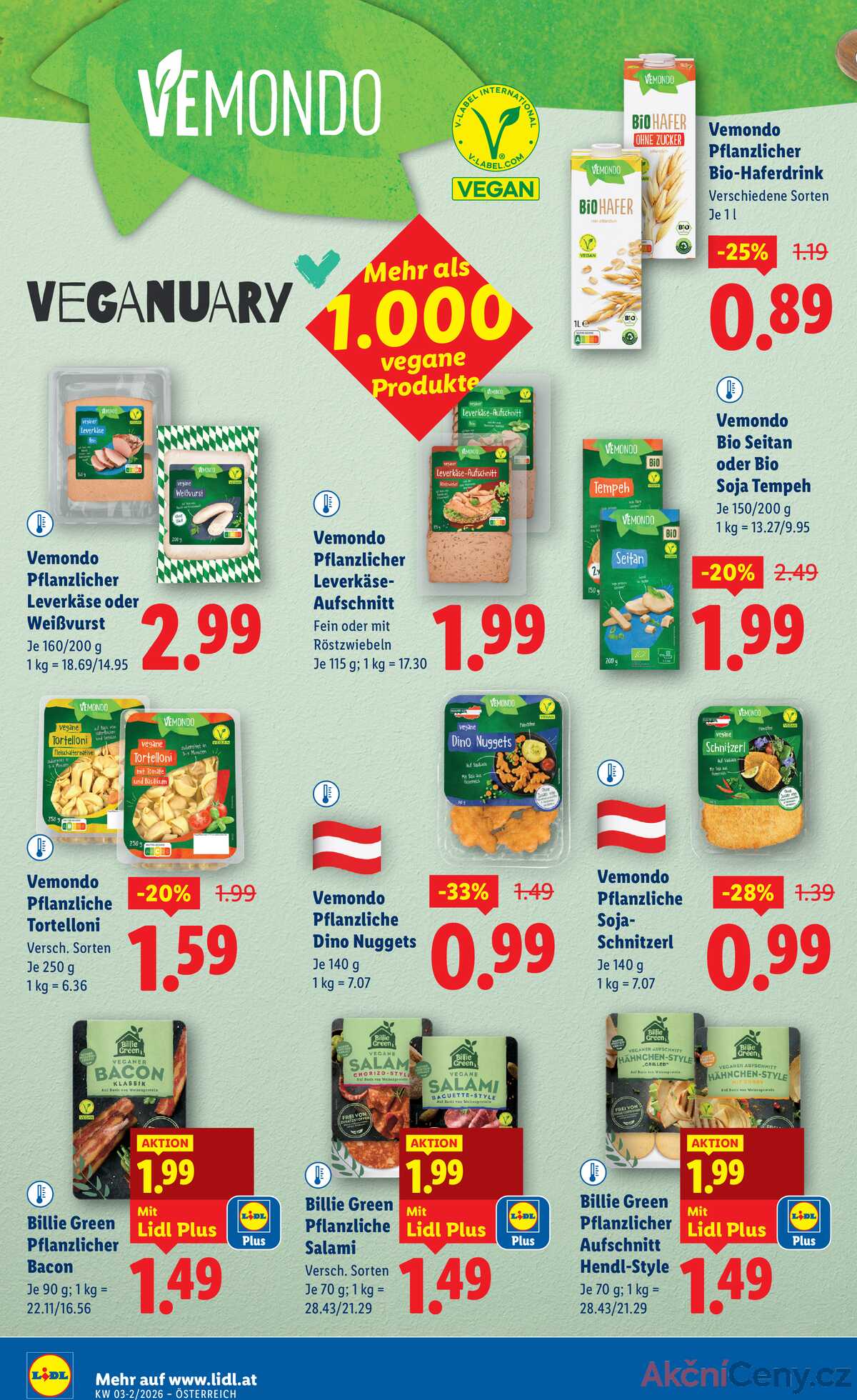 Leták Lidl Rakousko 15.1.-21.1.2026 strana 20