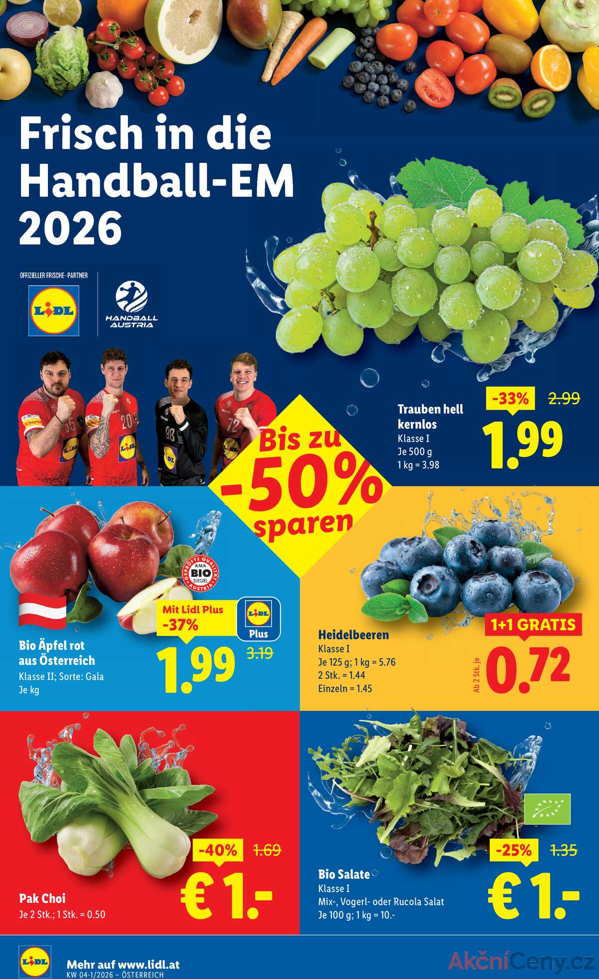 Leták Lidl Rakousko 15.1.-21.1.2026 strana 38