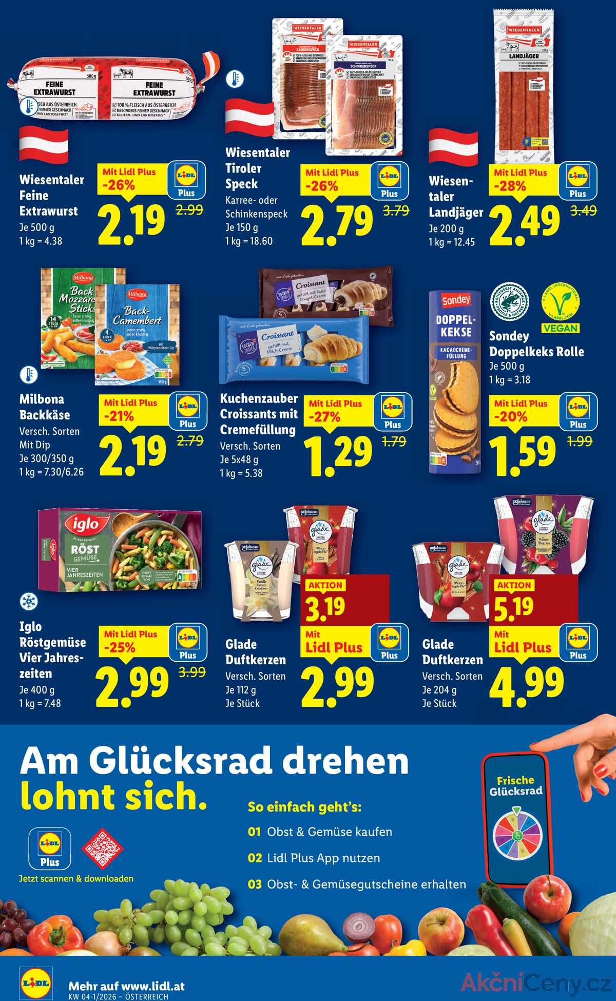 Leták Lidl Rakousko 15.1.-21.1.2026 strana 40