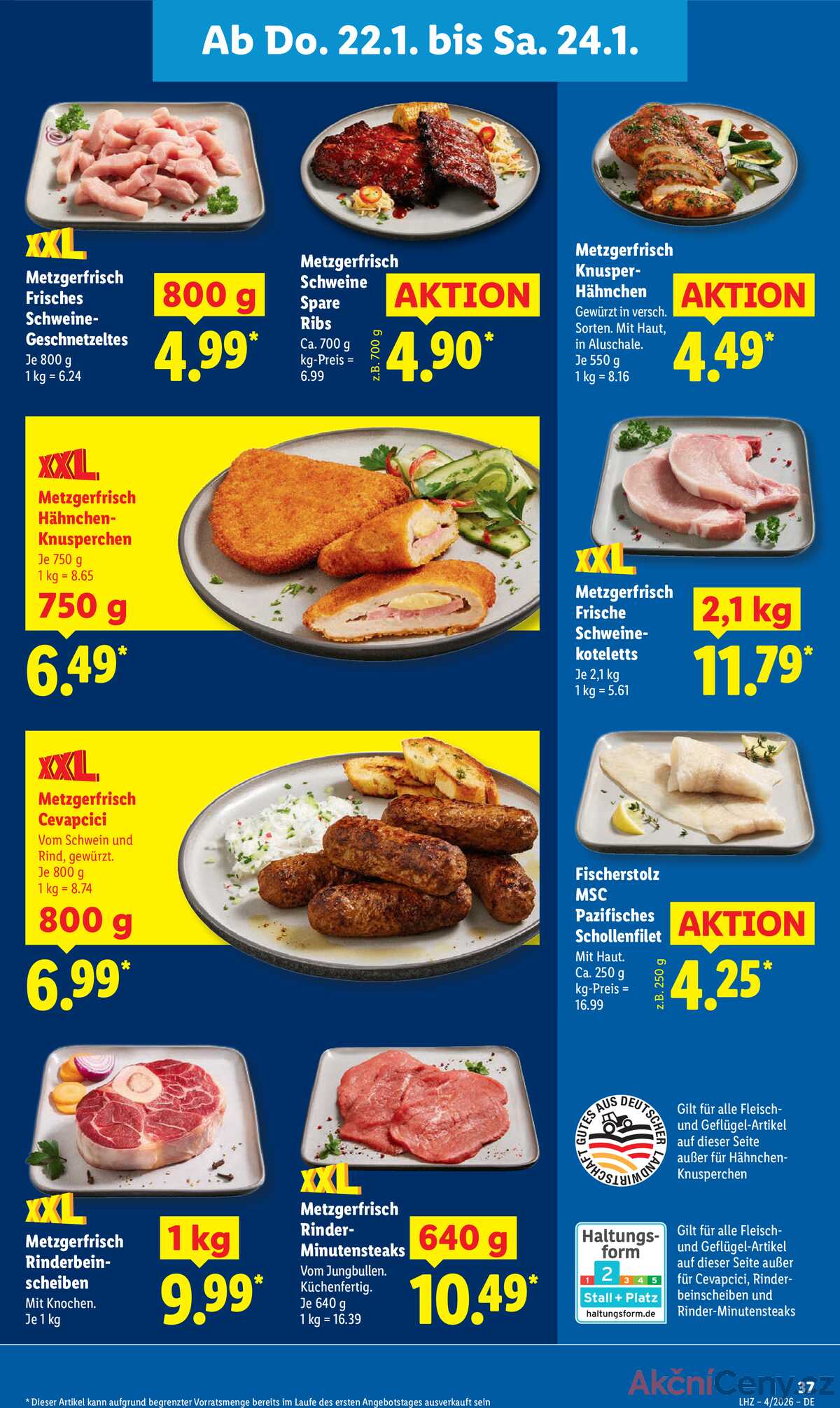 Leták Lidl Německo 19.1.-24.1.2026 strana 55