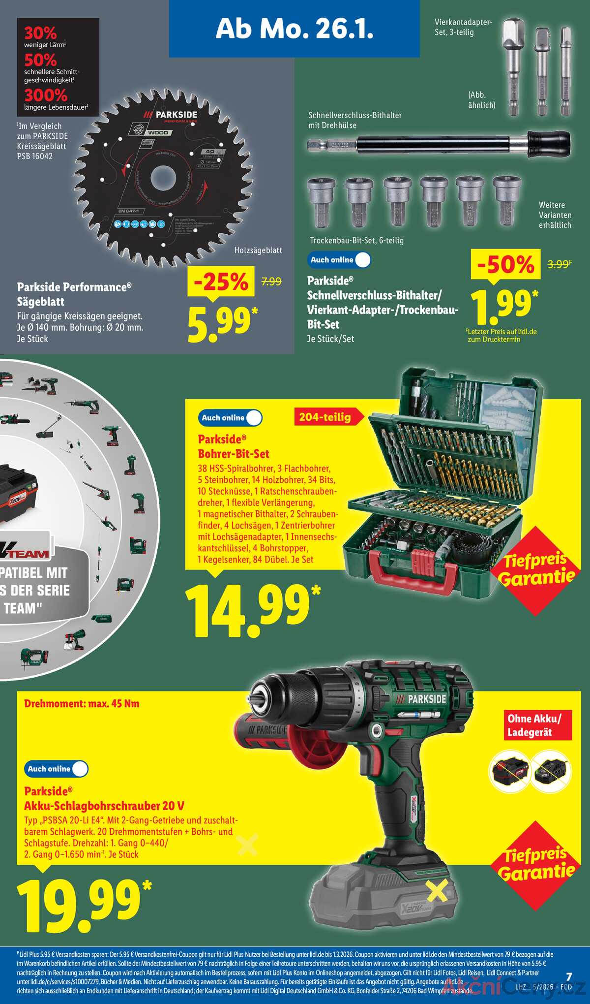 Leták Lidl Německo 26.1.-31.1.2026 strana 7