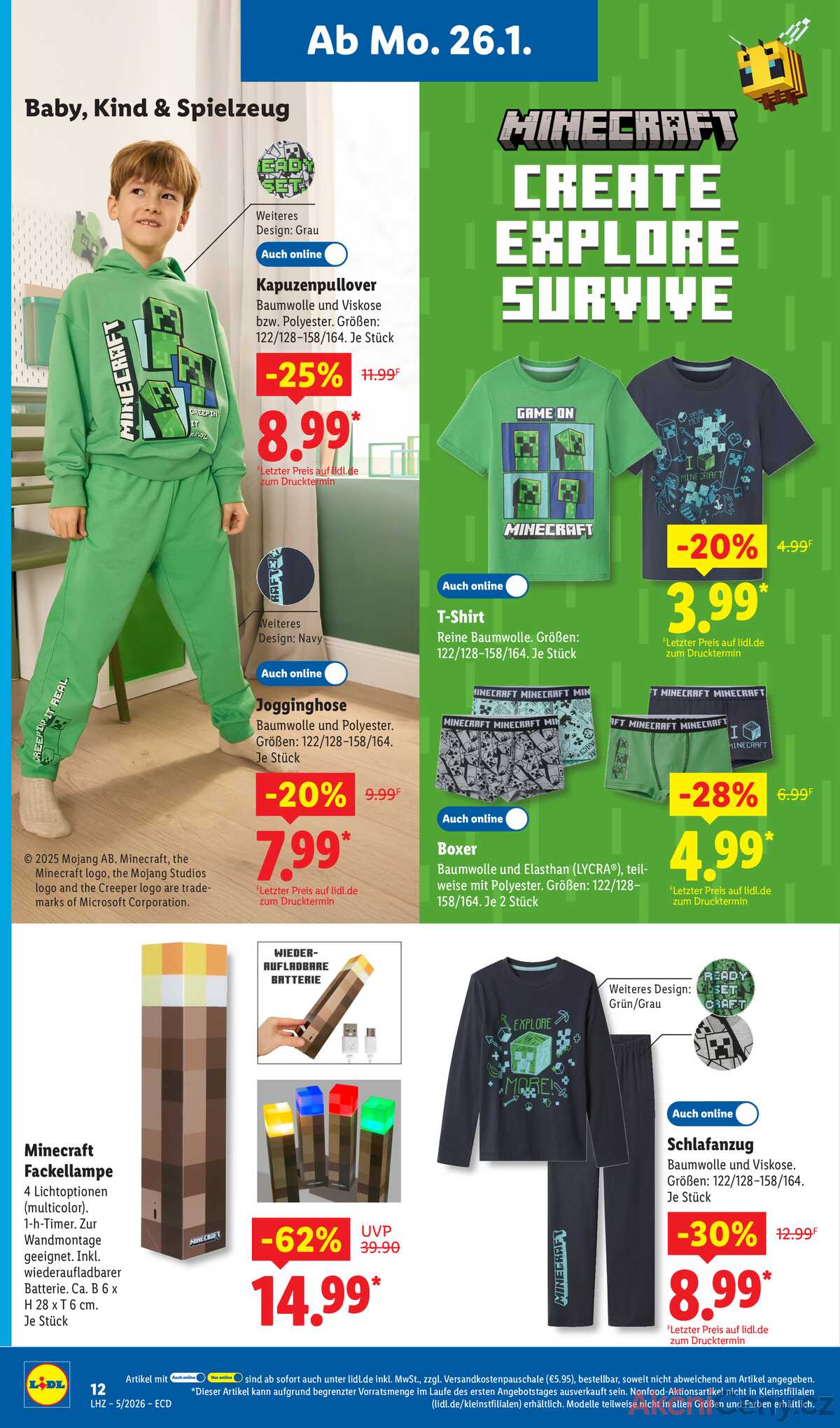 Leták Lidl Německo 26.1.-31.1.2026 strana 14