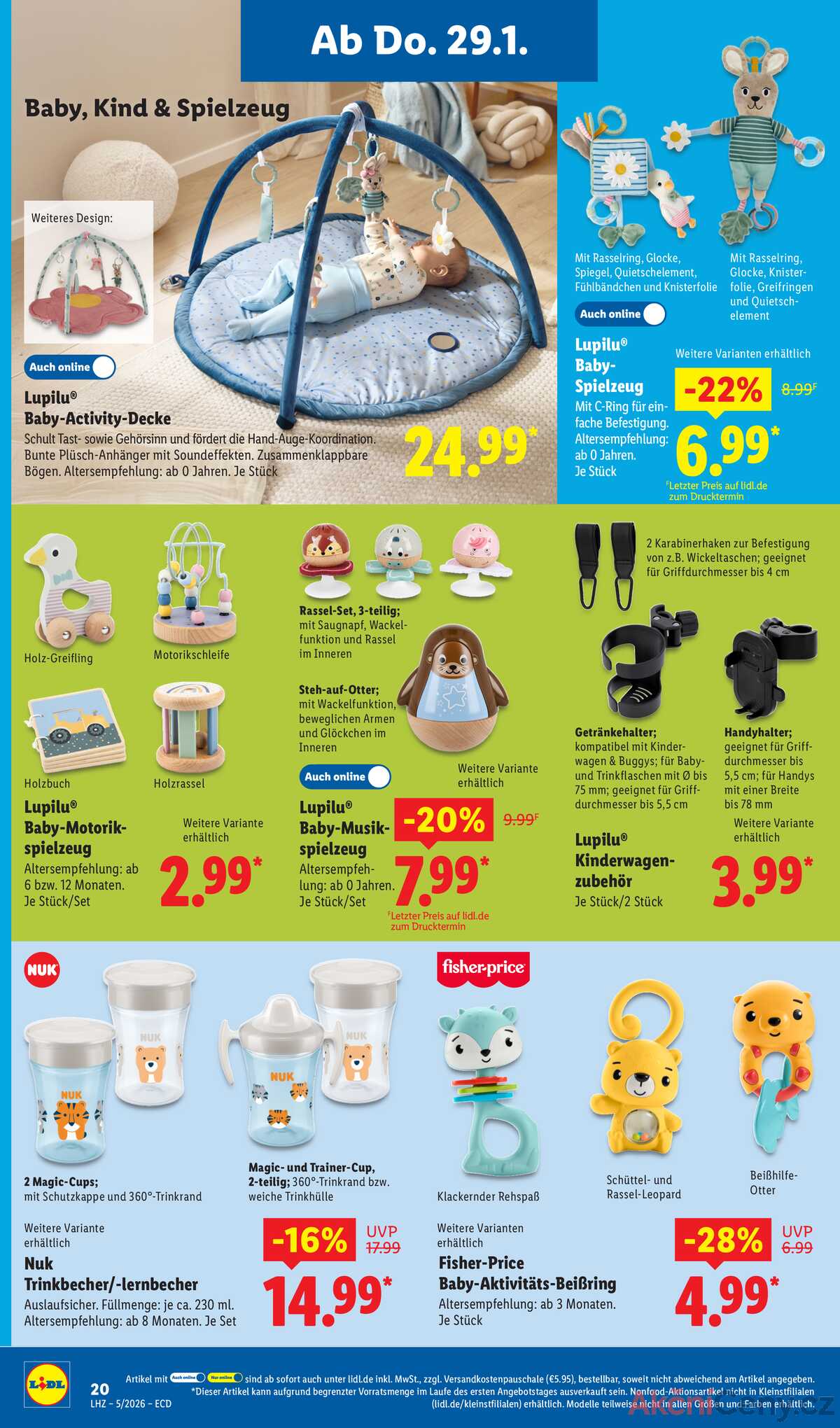 Leták Lidl Německo 26.1.-31.1.2026 strana 22