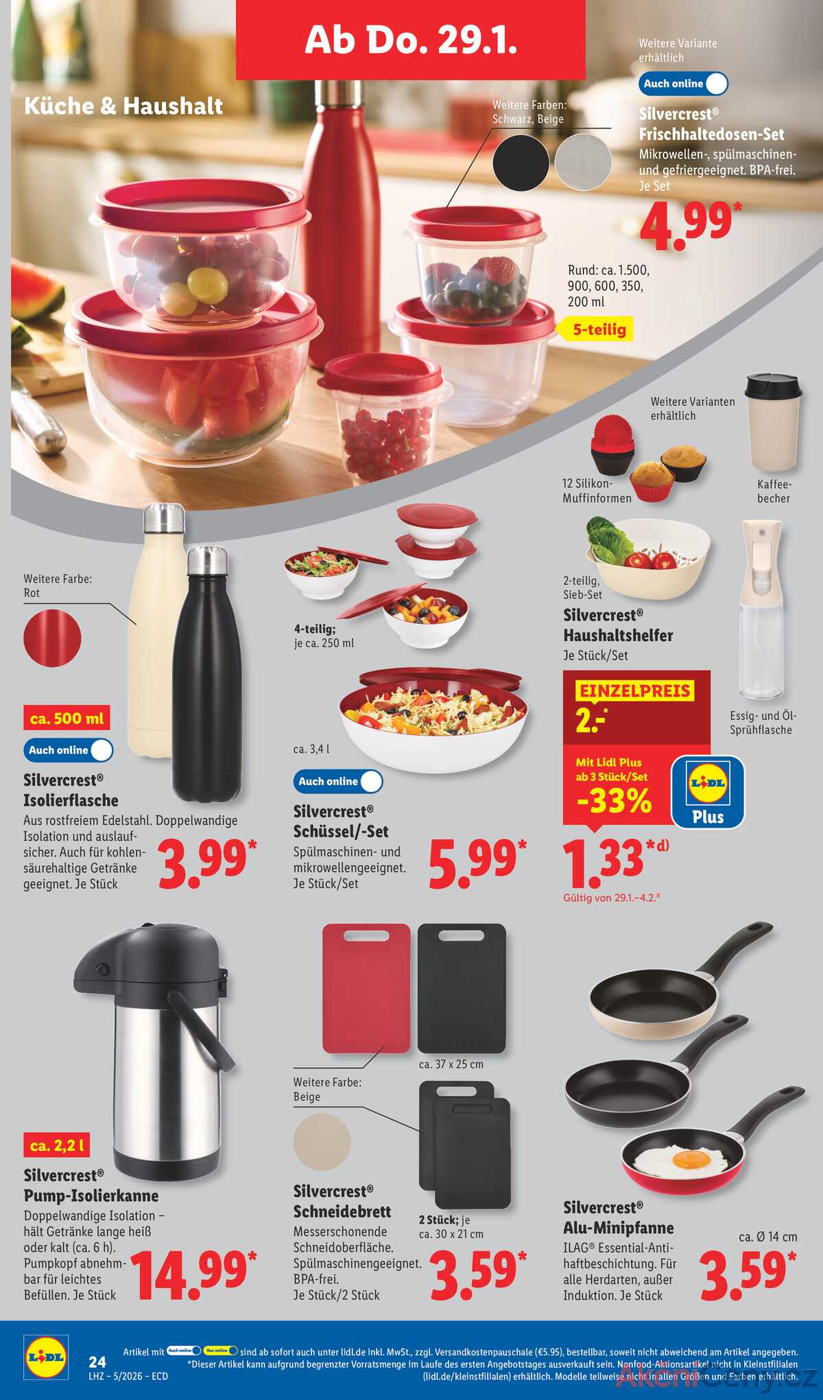 Leták Lidl Německo 26.1.-31.1.2026 strana 28