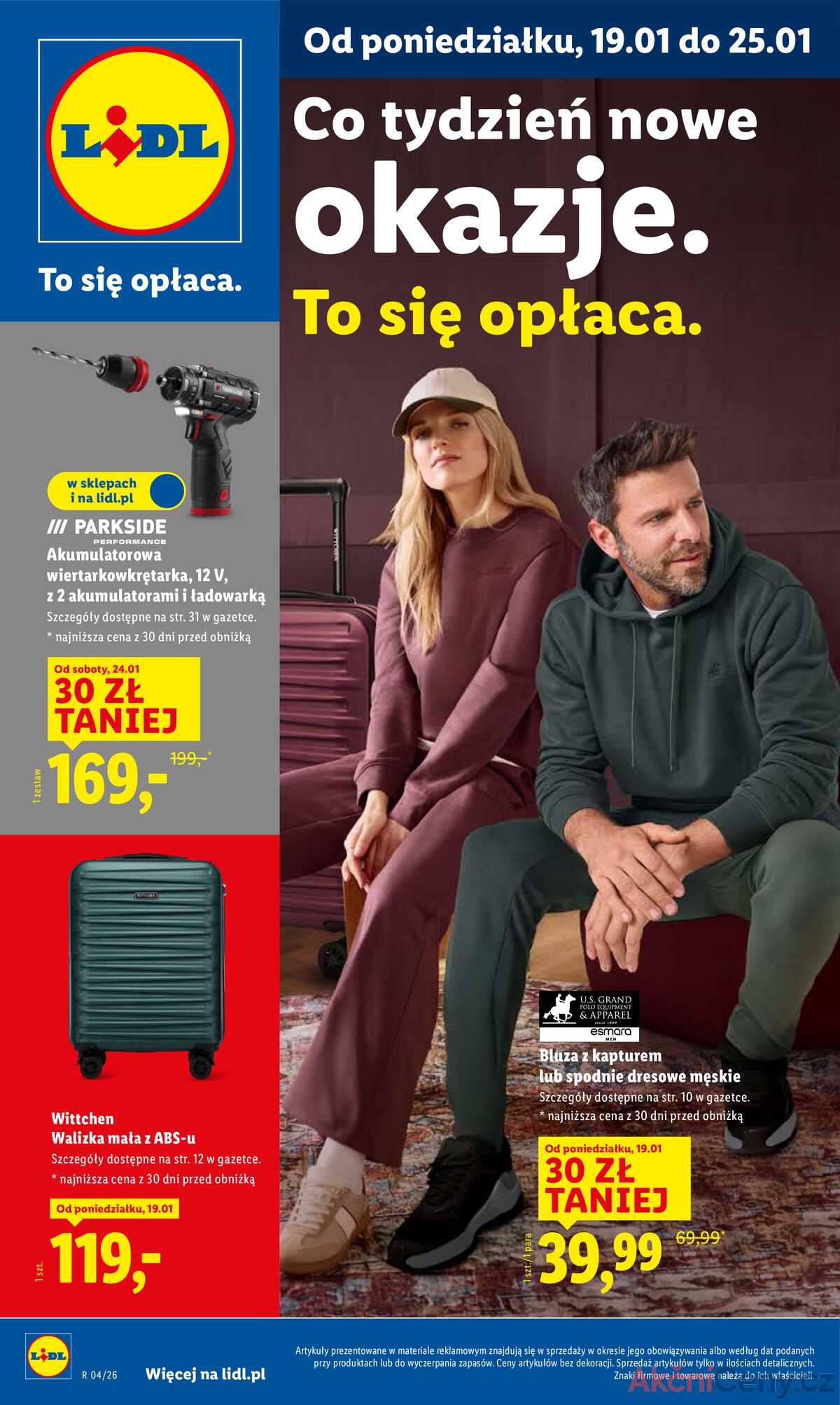 Katalog Lidl Polsko 19.1.-25.1.2026 strana 1