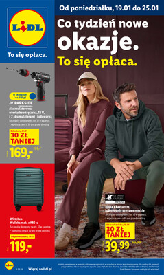 Katalog Lidl Polsko 19.1.-25.1.2026