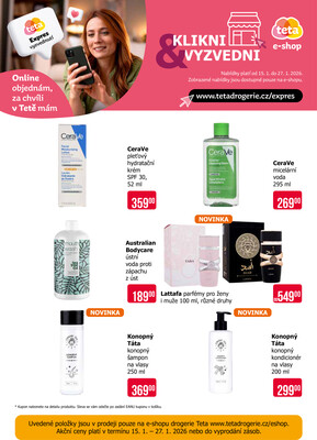 Teta drogerie eshop od 15.1. do 27.1.2026