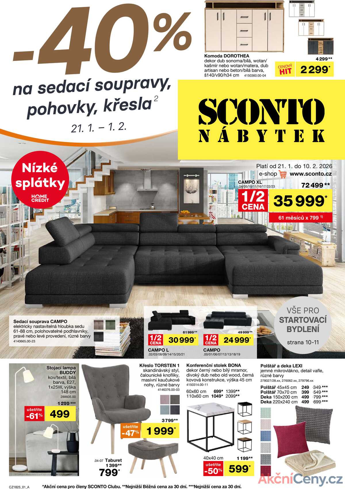 Sconto nábytek od 21.1. do 10.2.2026 strana 1