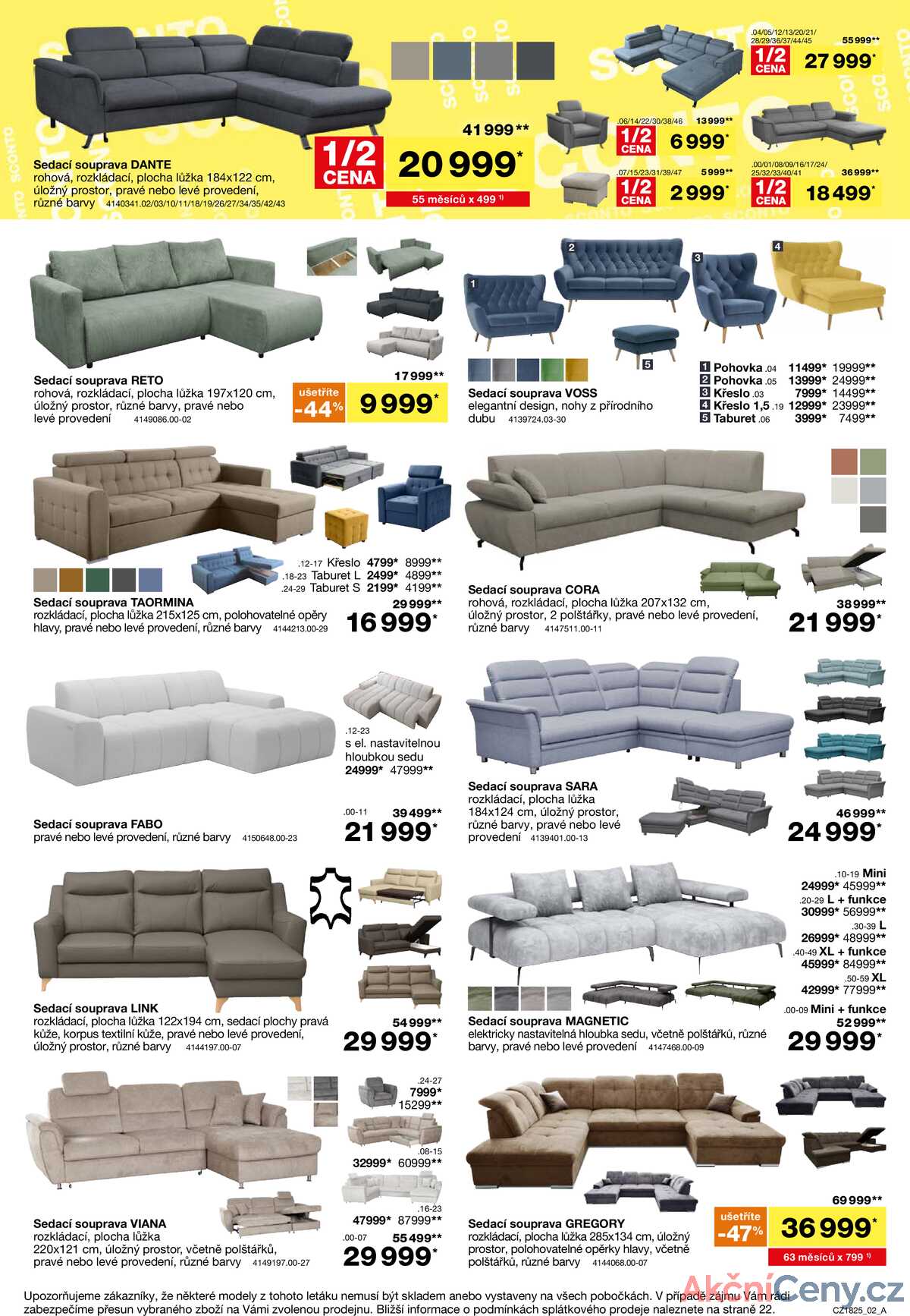 Sconto nábytek od 21.1. do 10.2.2026 strana 2
