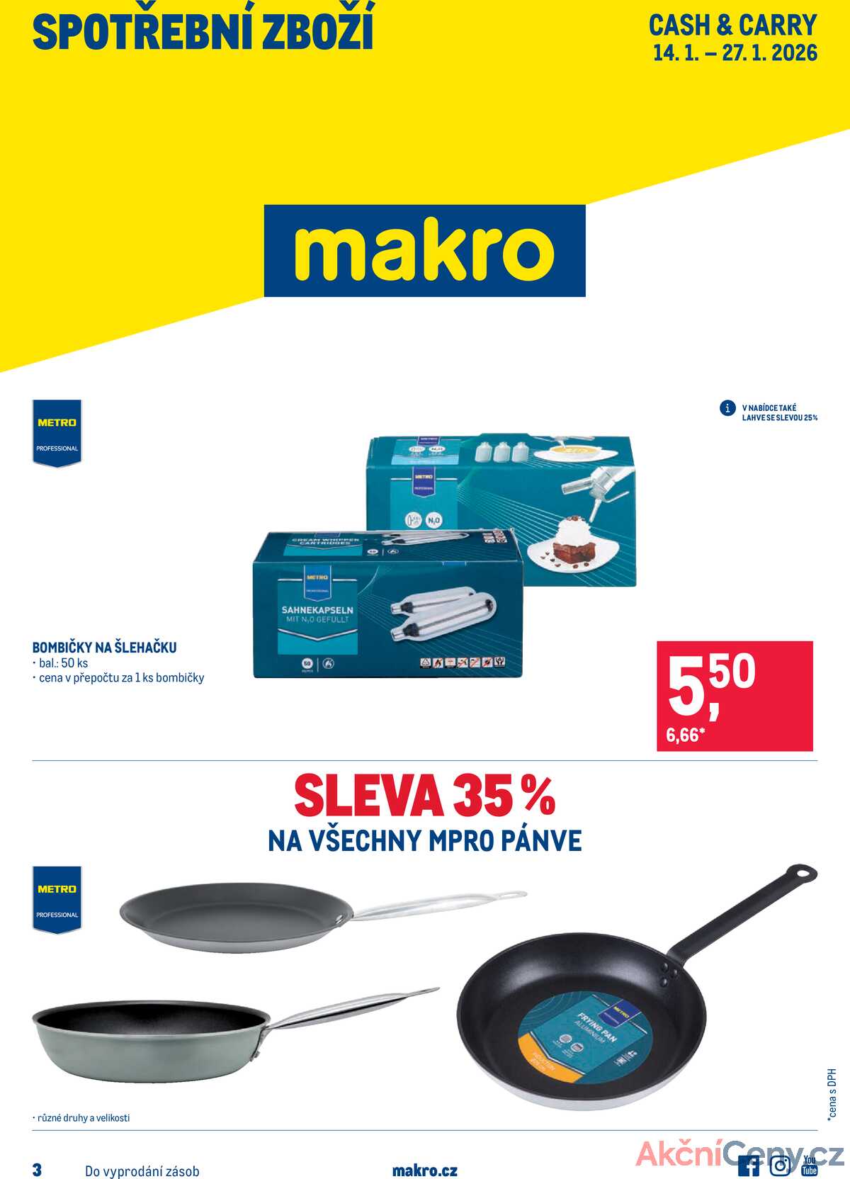 Makro Spotřební zboží do 27.1. strana 1