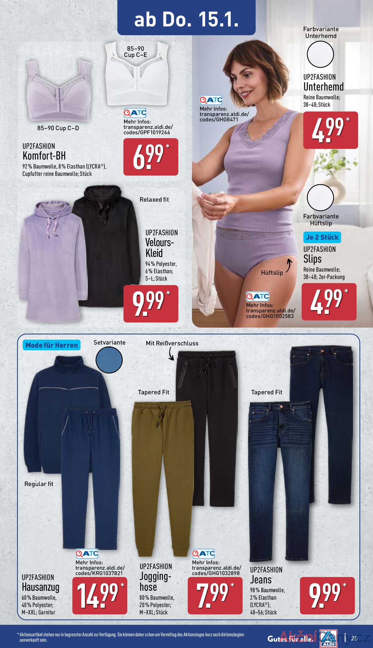 Leták ALDI Německo 12.1.-18.1.2026 strana 29