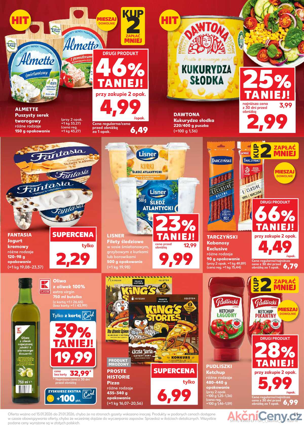 Leták Kaufland Polsko 15.1.-21.1.2026 - Noviny týdne strana 11