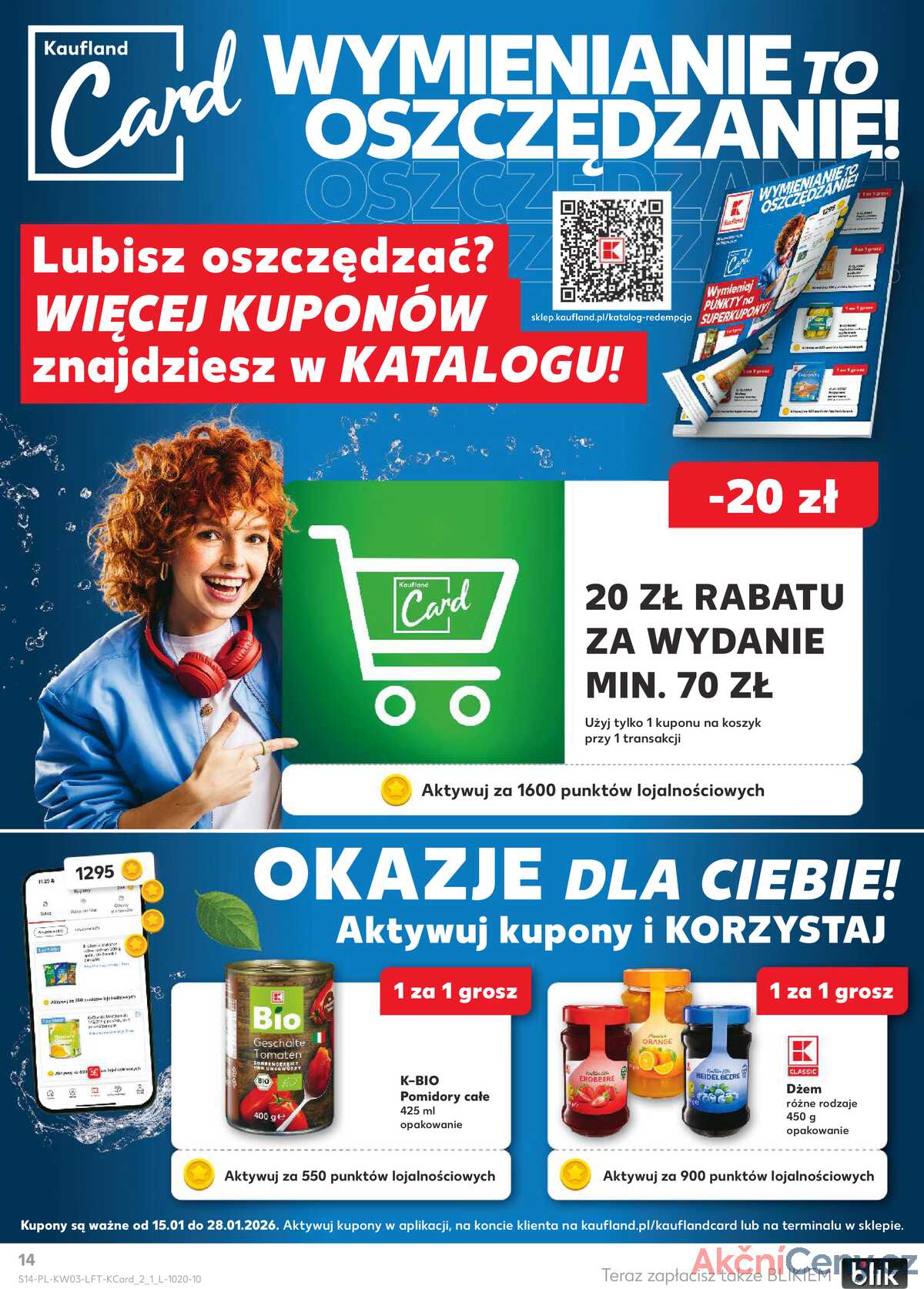 Leták Kaufland Polsko 15.1.-21.1.2026 - Noviny týdne strana 14
