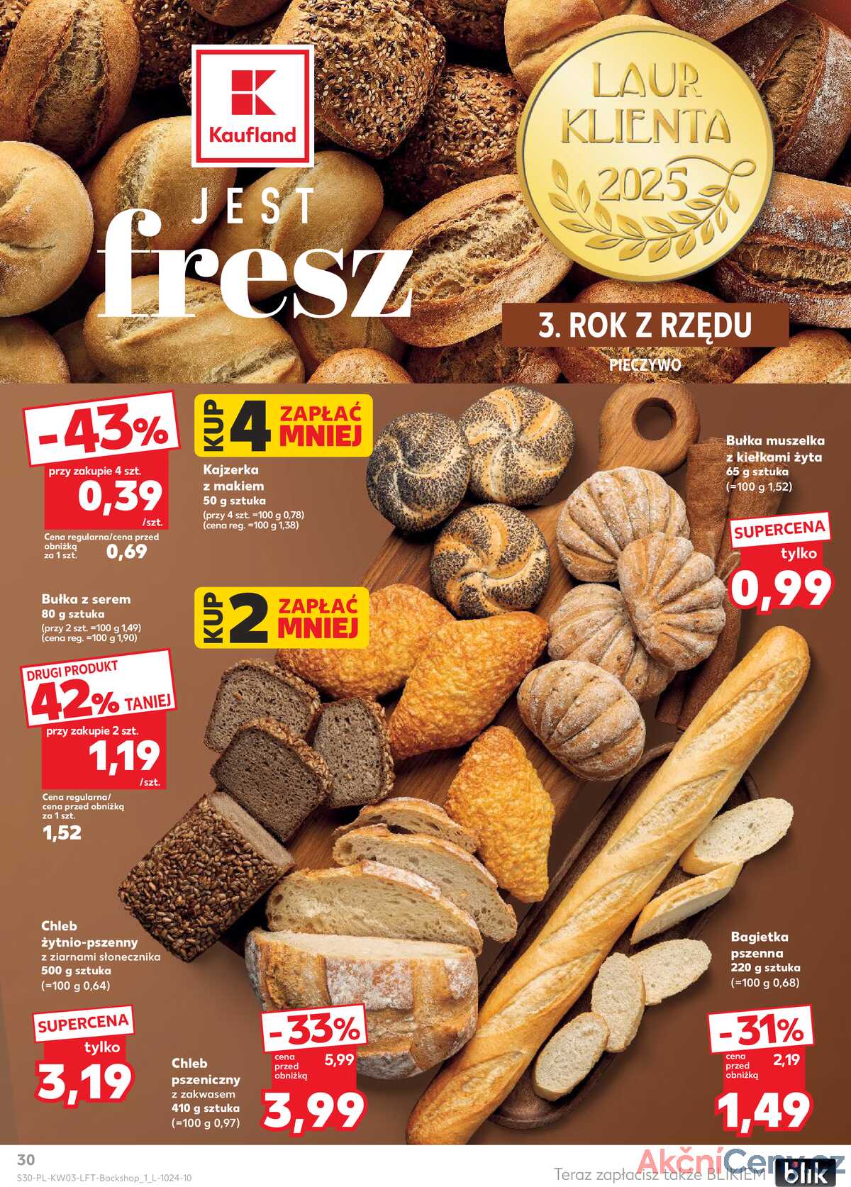 Leták Kaufland Polsko 15.1.-21.1.2026 - Noviny týdne strana 30
