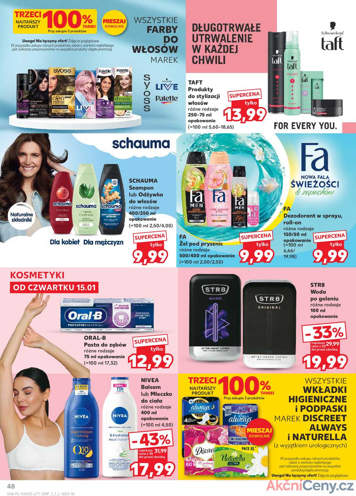 Leták Kaufland Polsko 15.1.-21.1.2026 - Noviny týdne strana 48