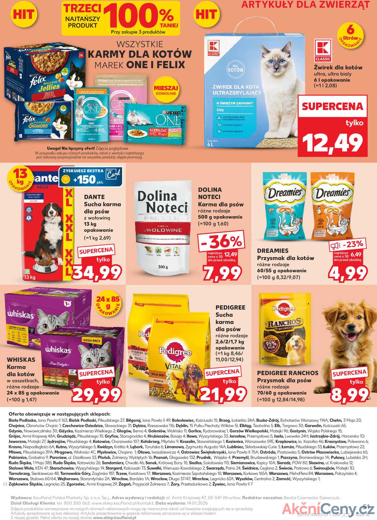 Leták Kaufland Polsko 15.1.-21.1.2026 - Noviny týdne strana 51