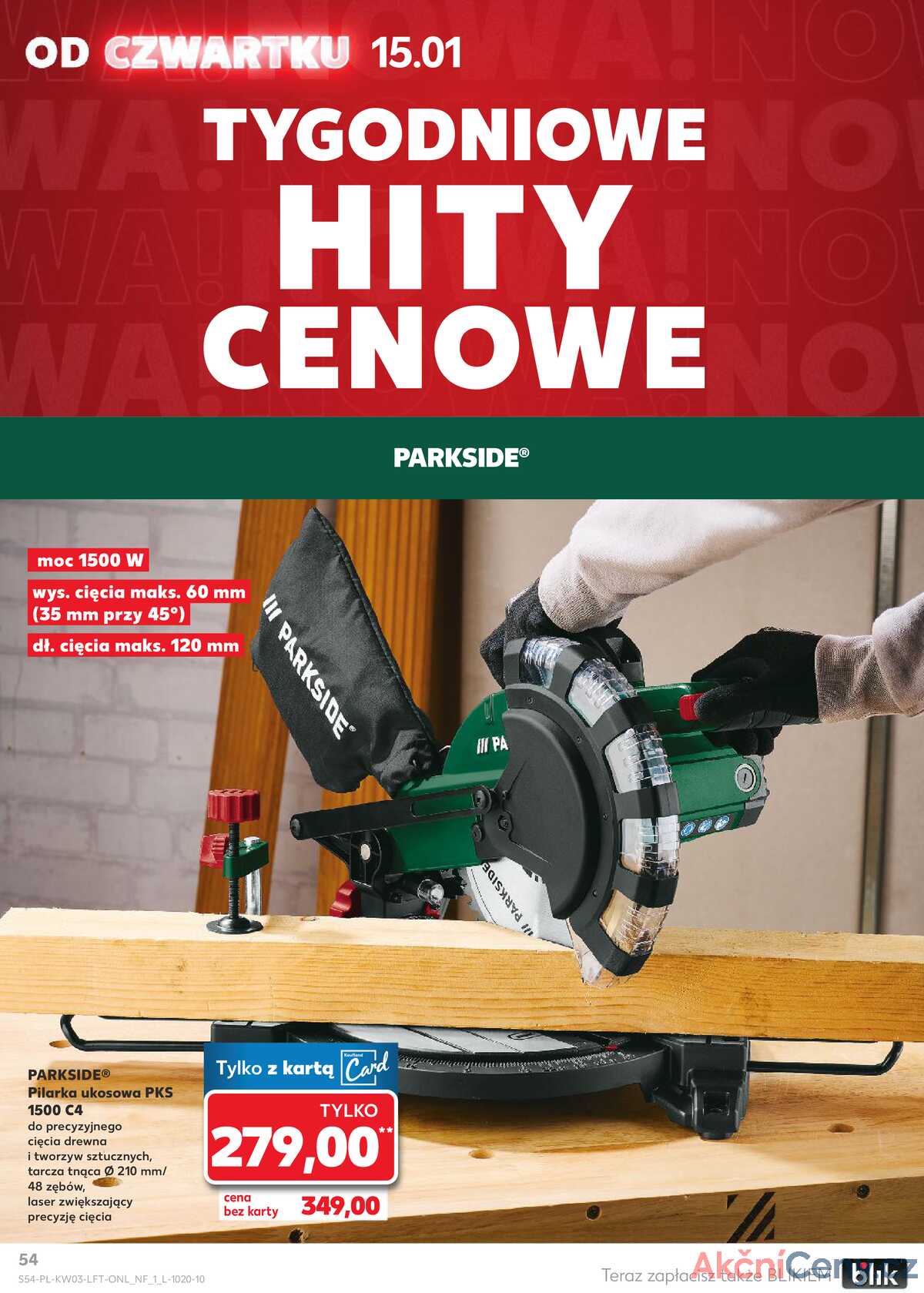 Leták Kaufland Polsko 15.1.-21.1.2026 - Noviny týdne strana 54