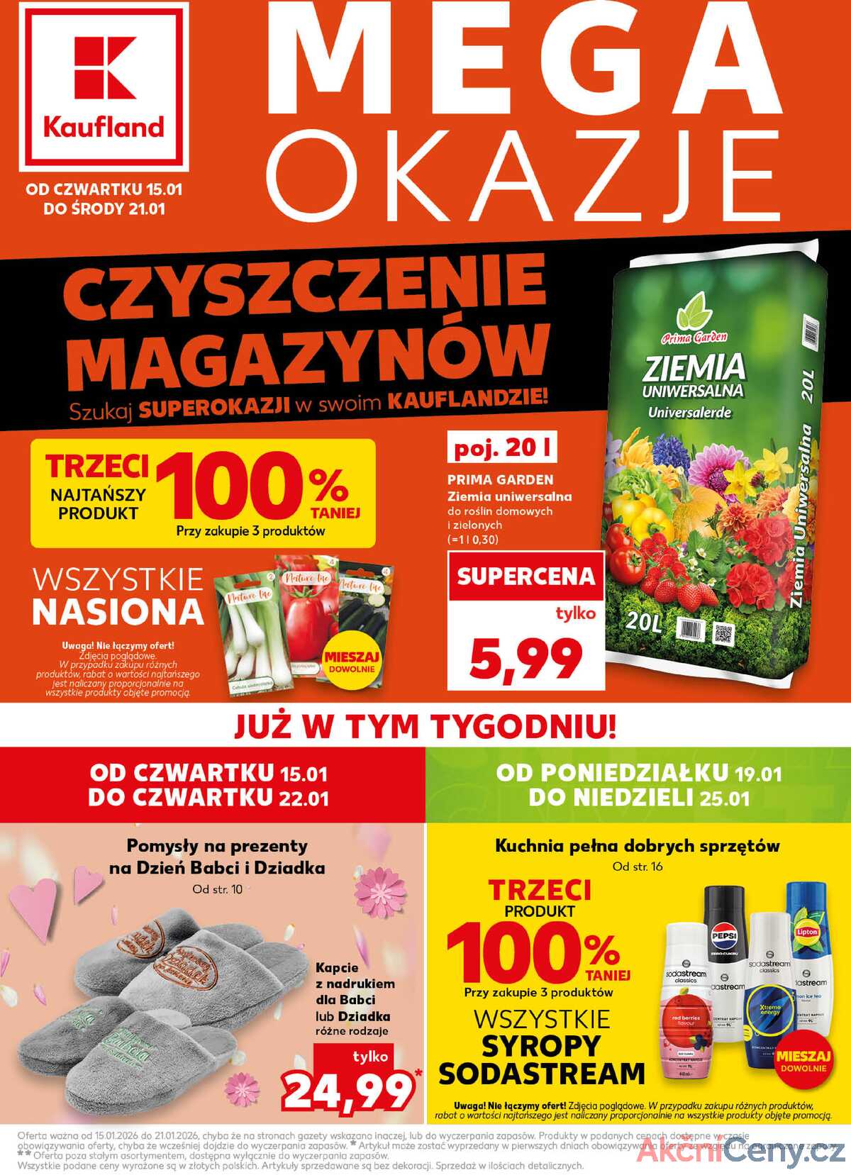 Leták Kaufland Polsko 15.1.-21.1.2026 strana 1