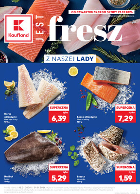 Leták Kaufland Polsko 15.1.-21.1.2026