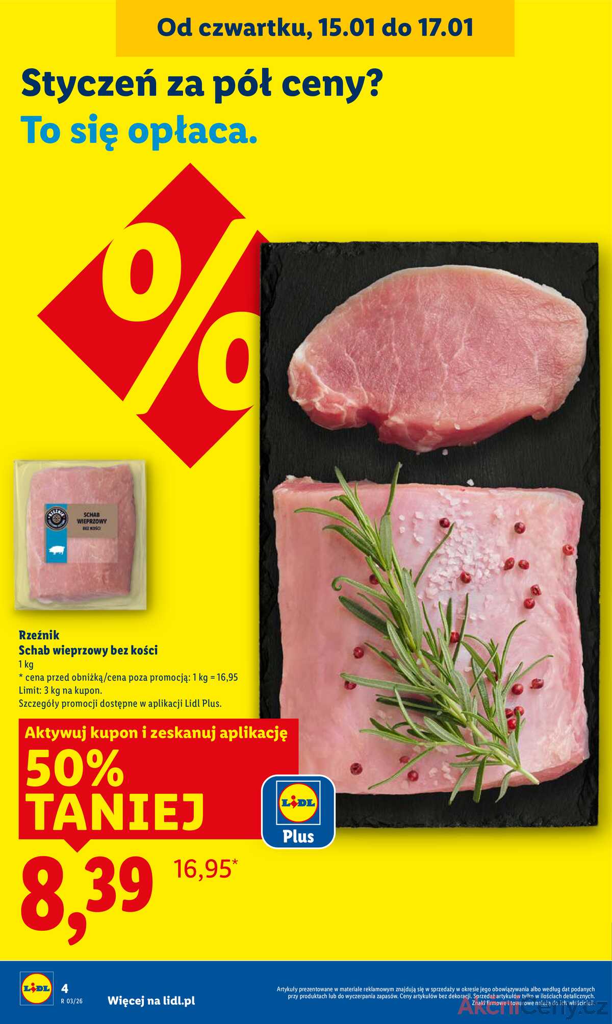 Leták Lidl Polsko 15.1.-17.1.2026 strana 4