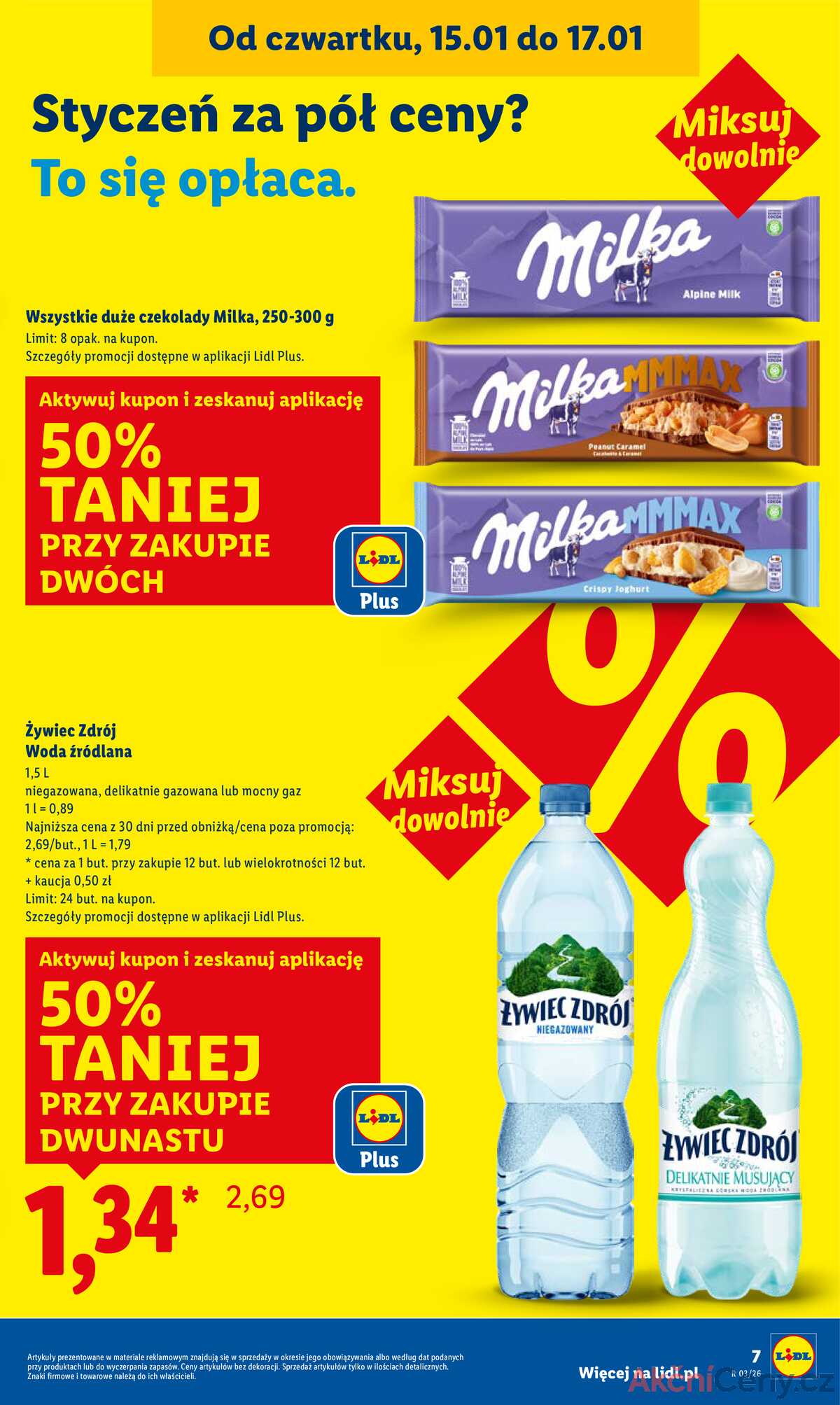 Leták Lidl Polsko 15.1.-17.1.2026 strana 7