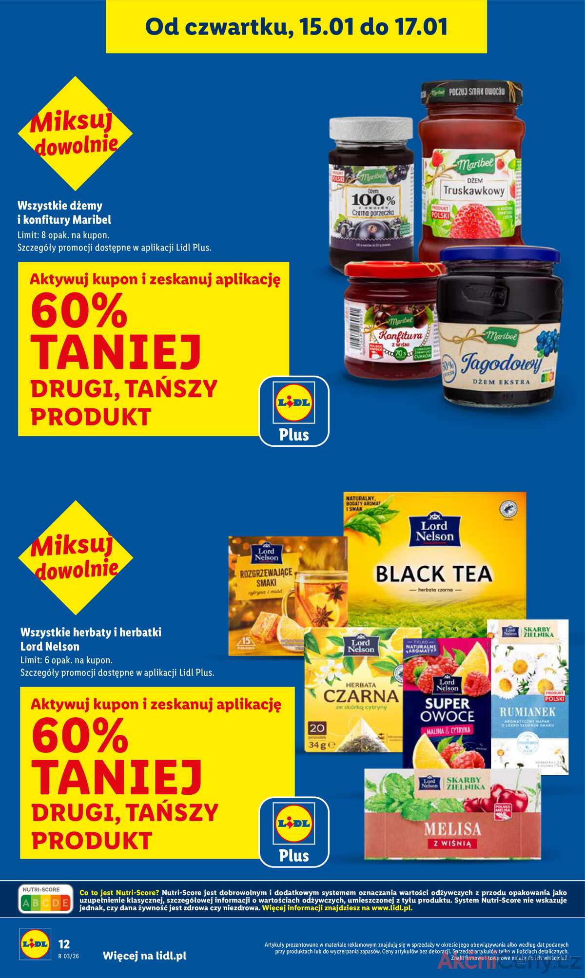 Leták Lidl Polsko 15.1.-17.1.2026 strana 12