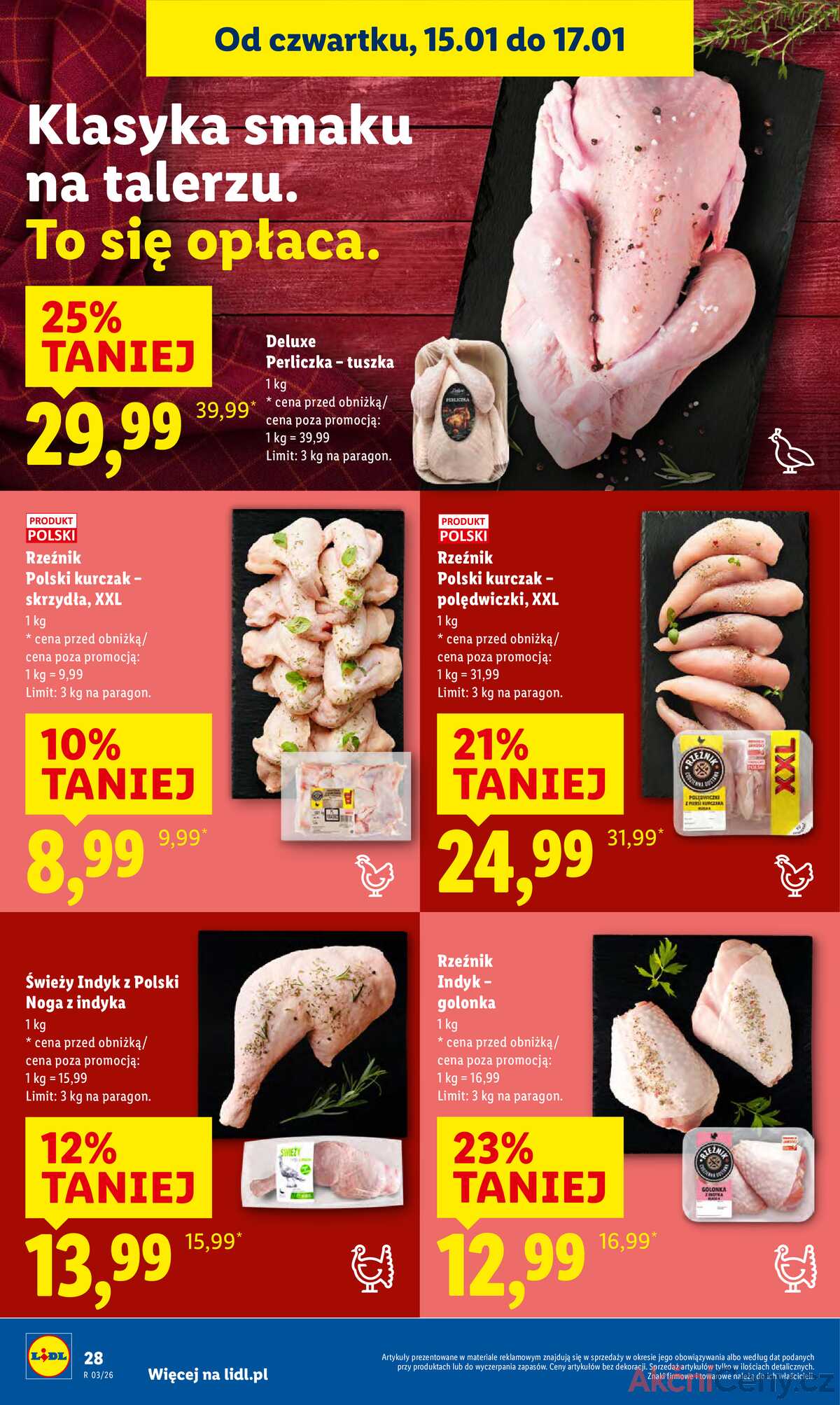 Leták Lidl Polsko 15.1.-17.1.2026 strana 28