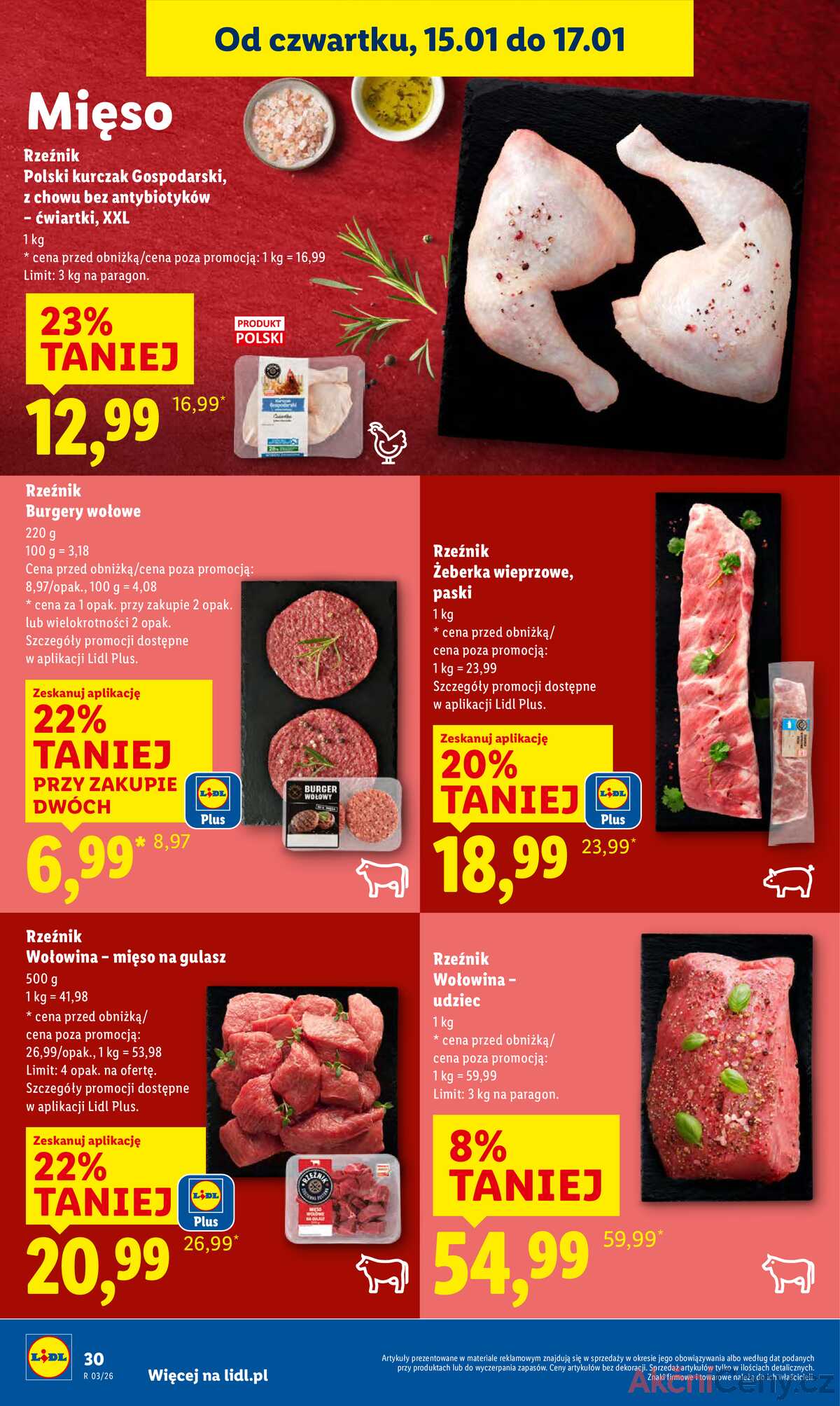 Leták Lidl Polsko 15.1.-17.1.2026 strana 30