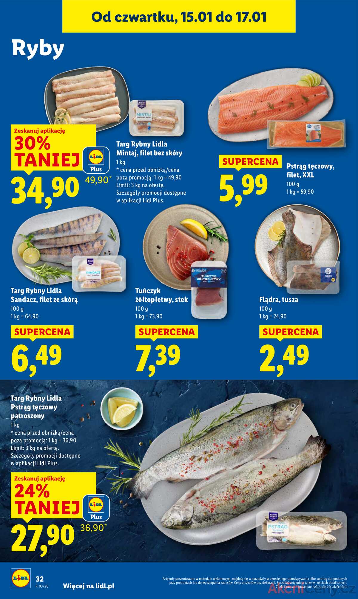 Leták Lidl Polsko 15.1.-17.1.2026 strana 32
