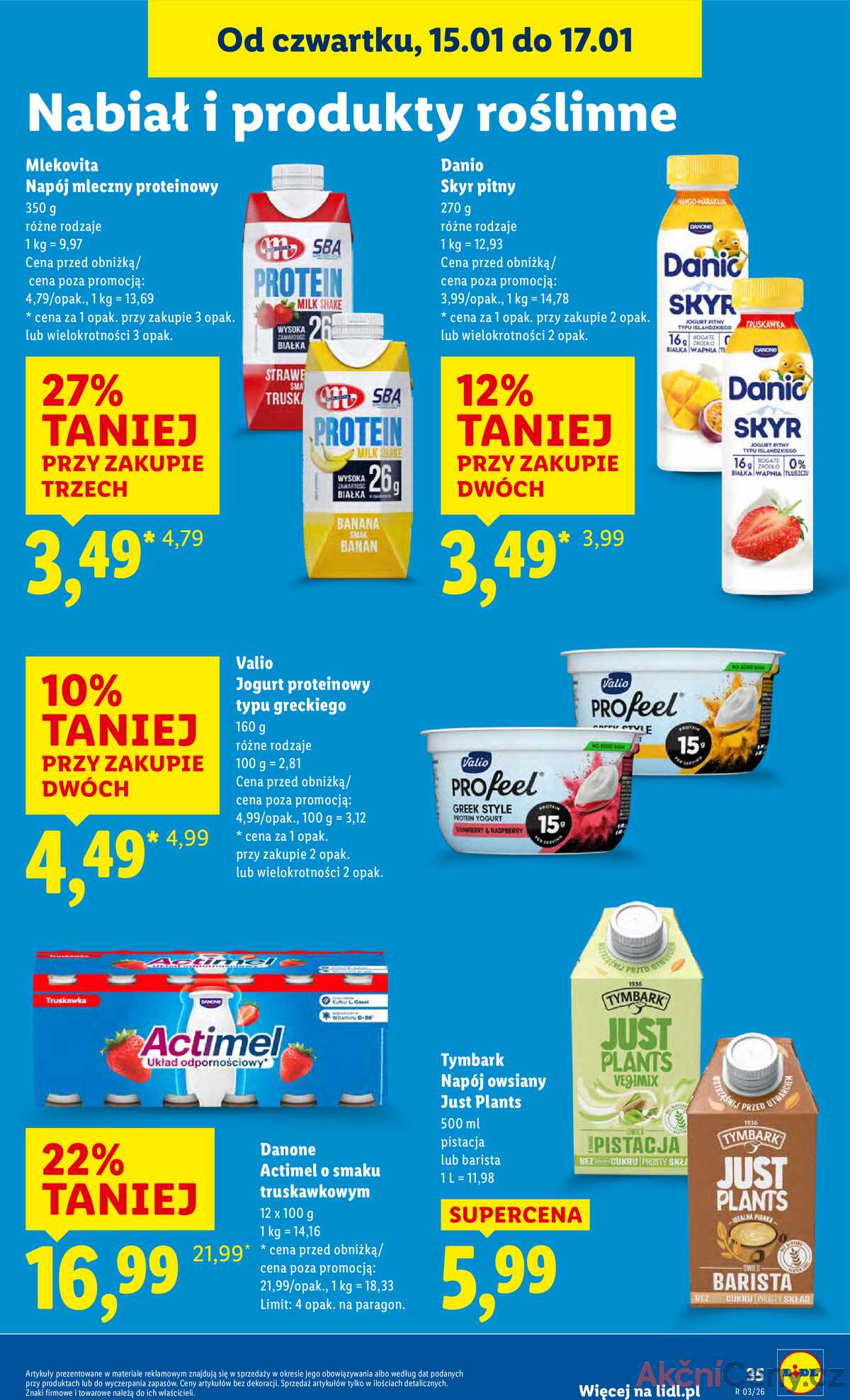Leták Lidl Polsko 15.1.-17.1.2026 strana 35