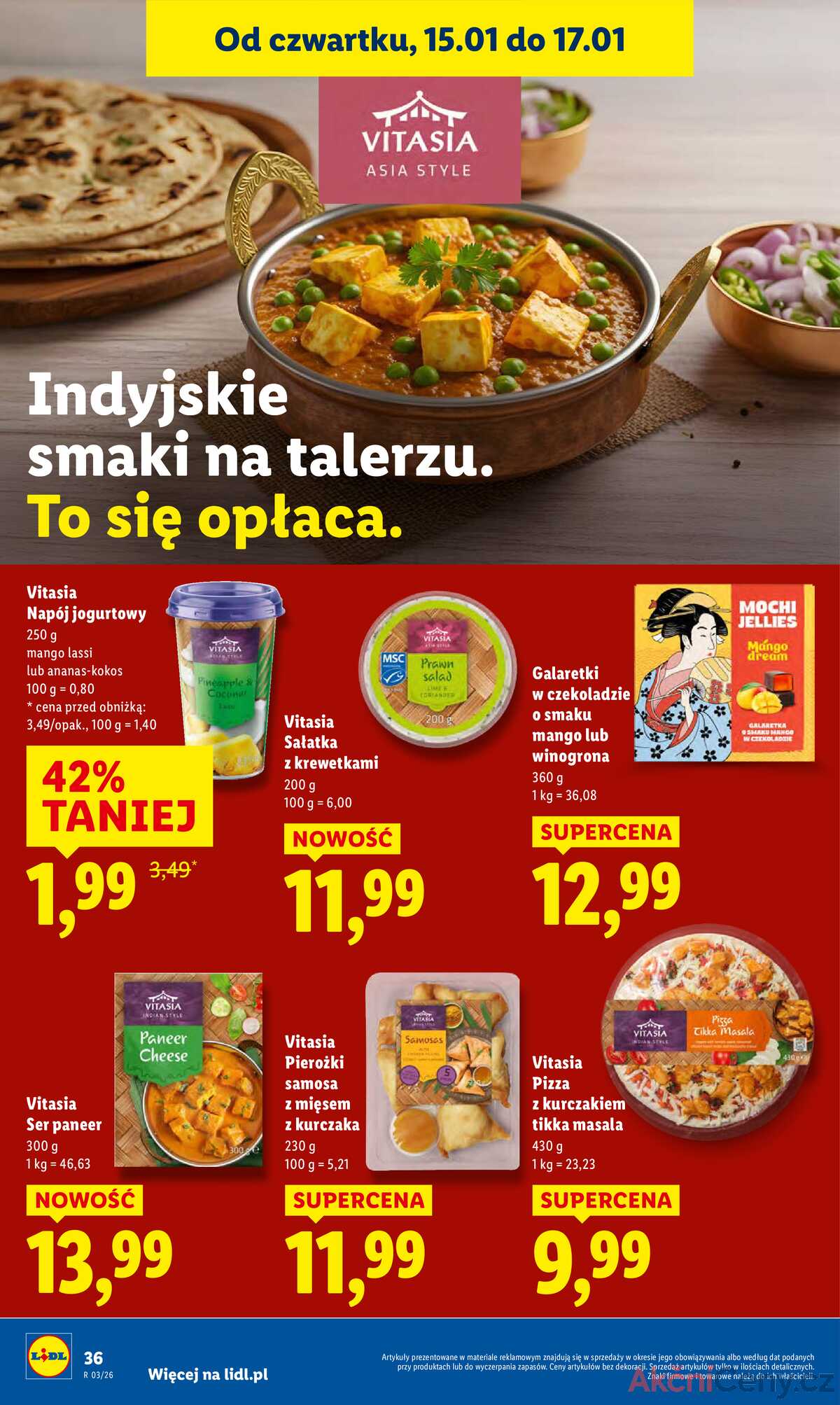 Leták Lidl Polsko 15.1.-17.1.2026 strana 36